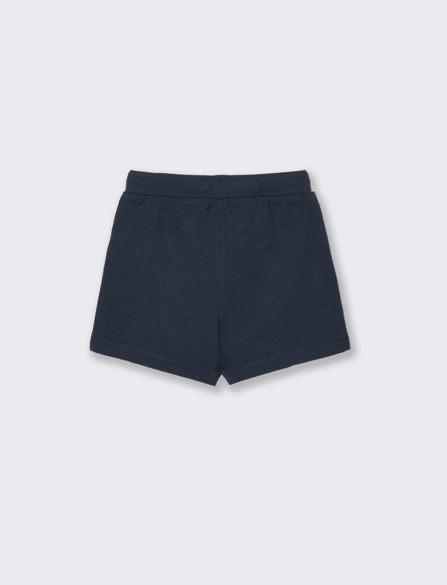Bermuda sportivo basic in tinta unita - Blu - Image 2