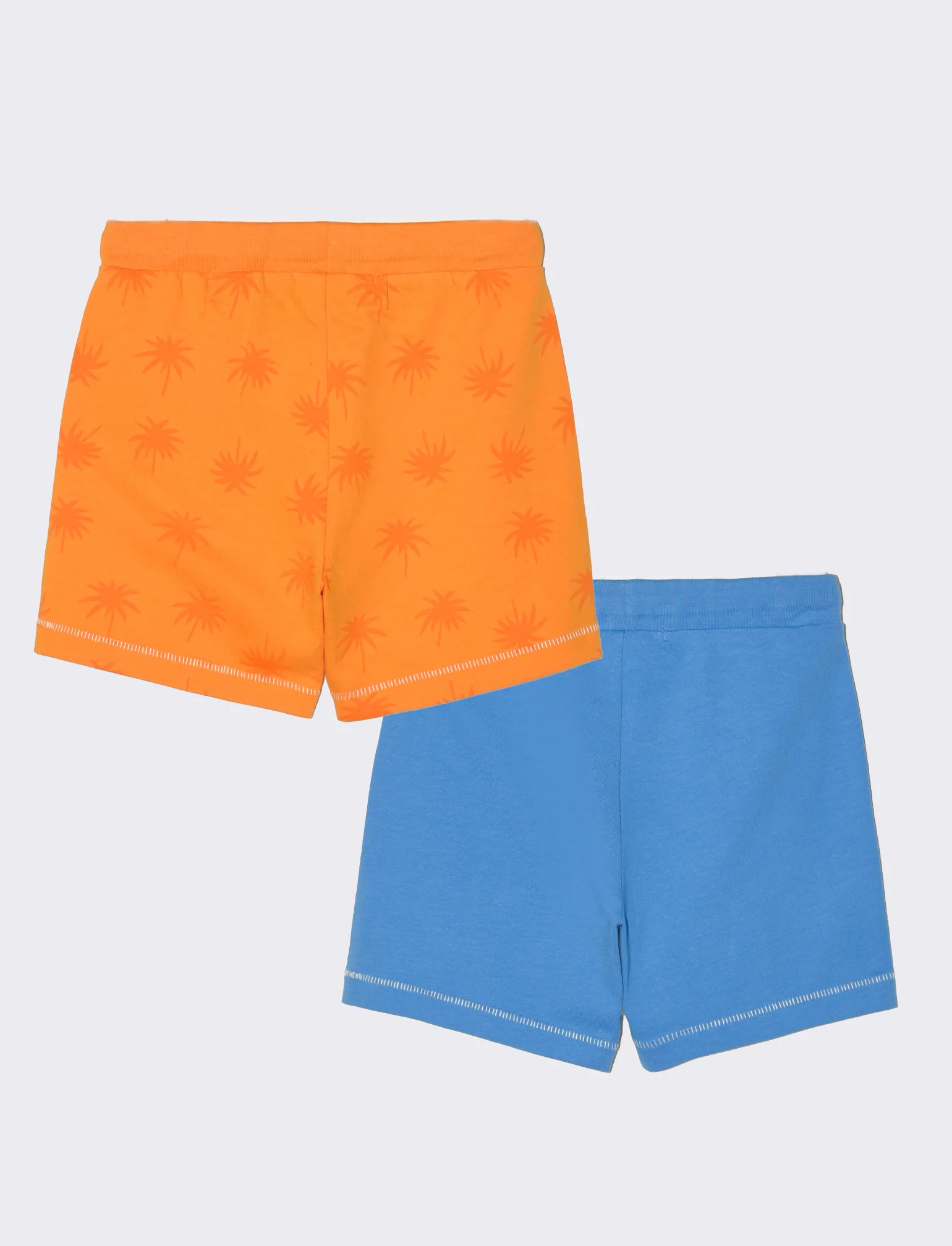 Bipack bermuda da neonato - Arancio - Image 2