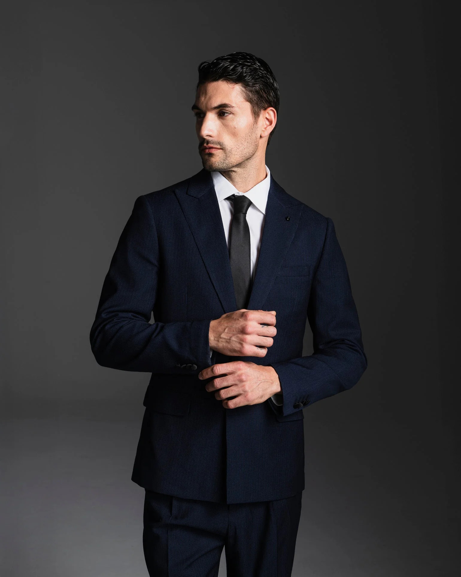 BLAZER DA COMPLETO FORMAL FIT - Blu - Image 3