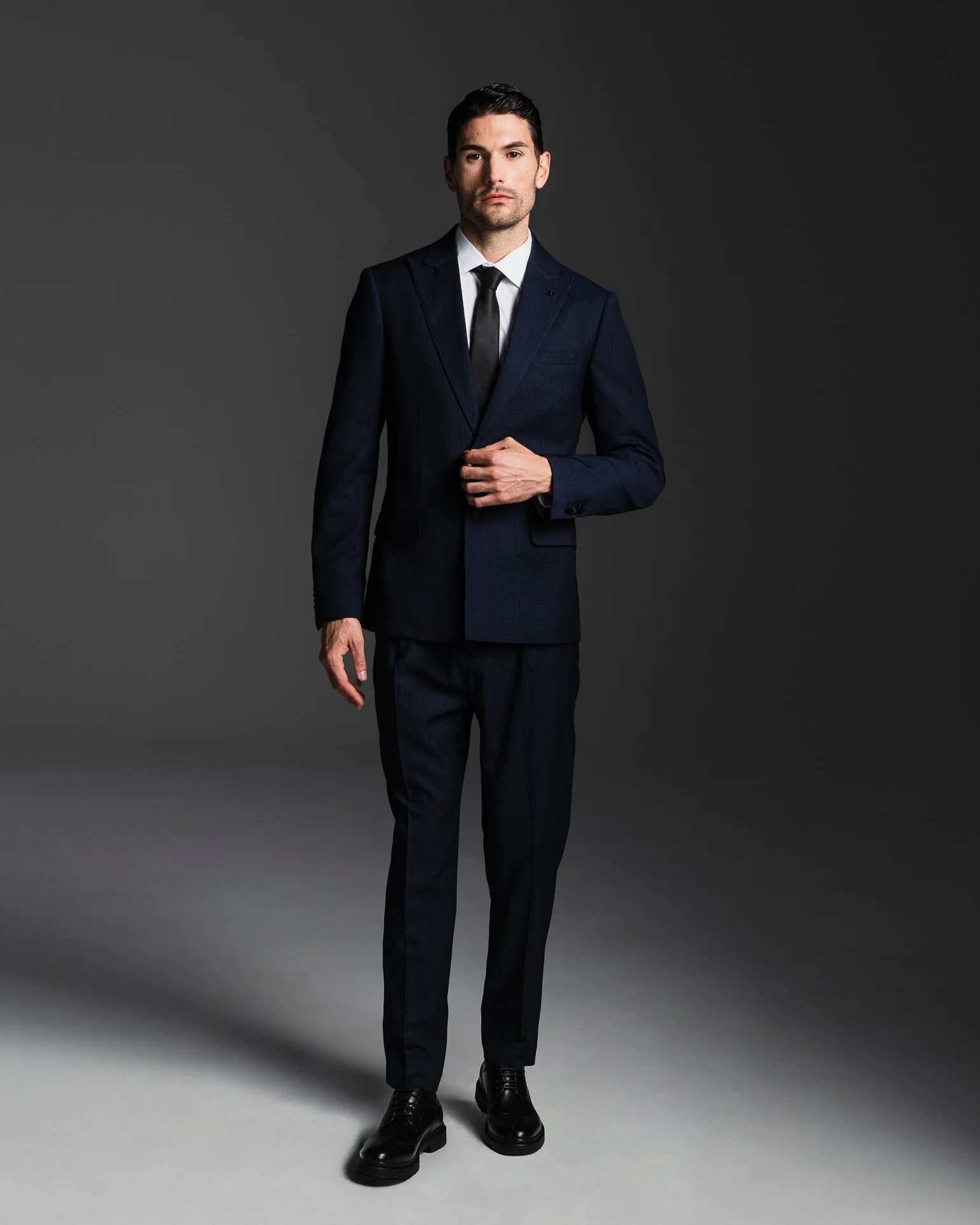 BLAZER DA COMPLETO FORMAL FIT - Blu - Image 4