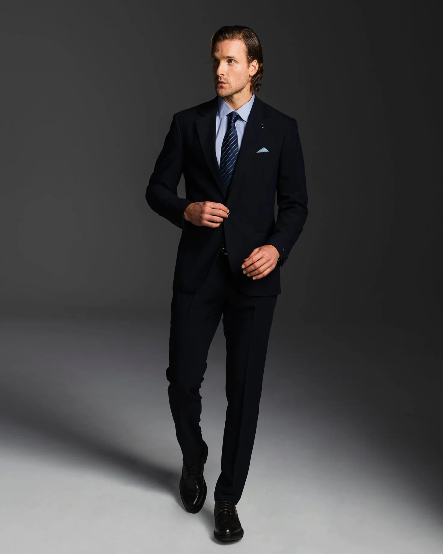 BLAZER DA COMPLETO FORMAL FIT - Blu - Image 4