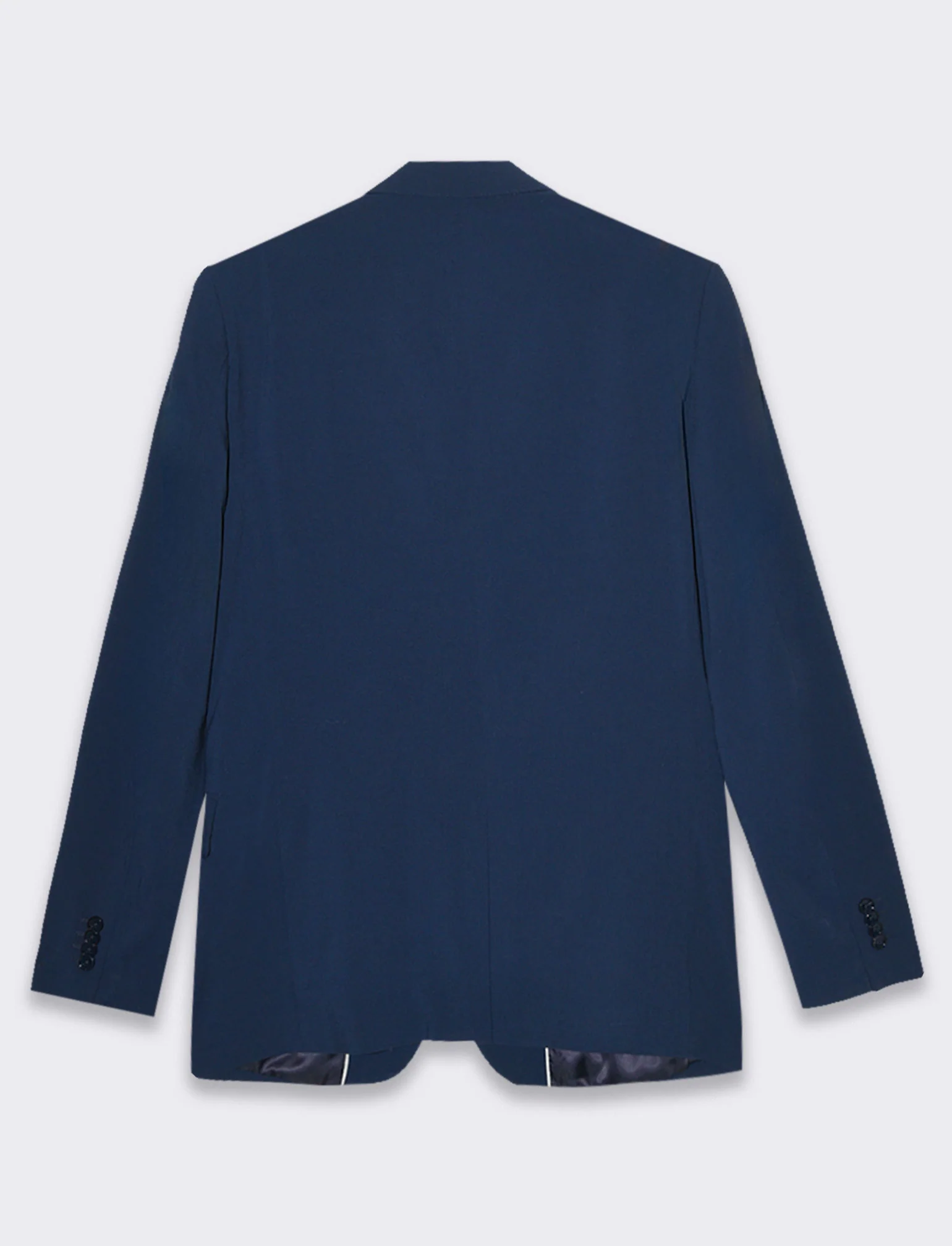 Blazer da completo formal fit da uomo - Blu - Image 6