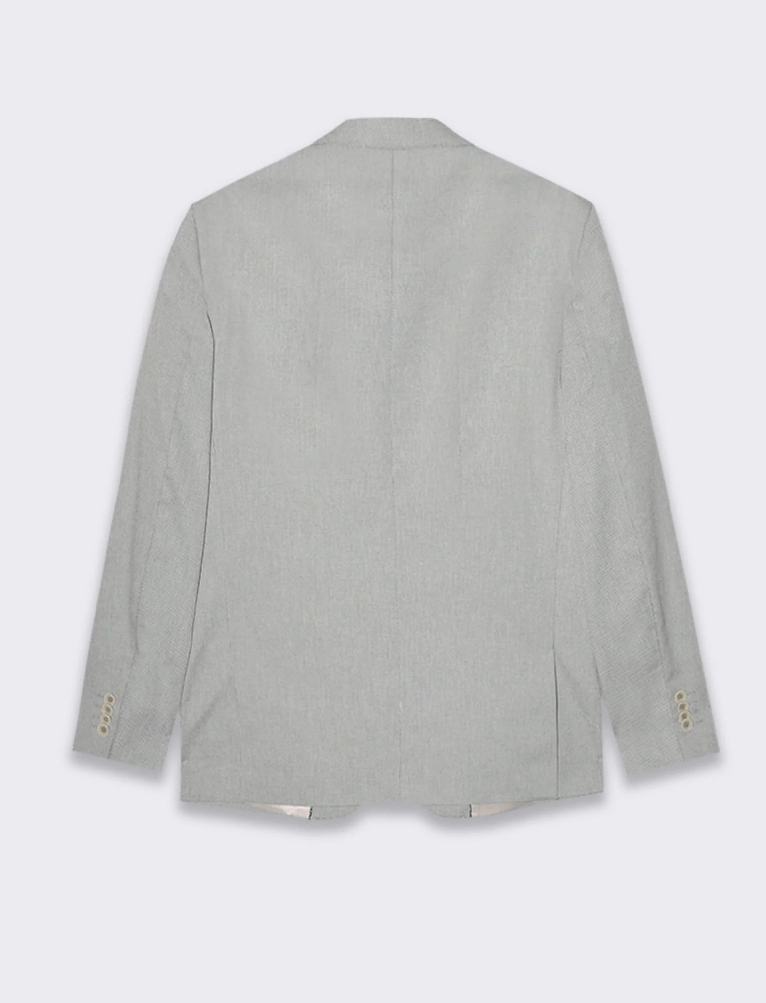 Blazer da completo struttura oxford da uomo - Beige ecru - Image 5
