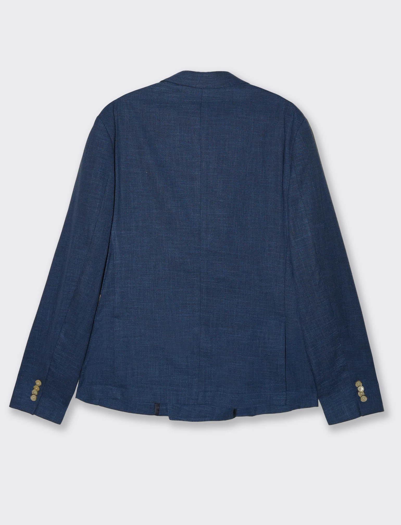 Blazer doppio petto da completo formal fit da uomo - Blu - Image 5
