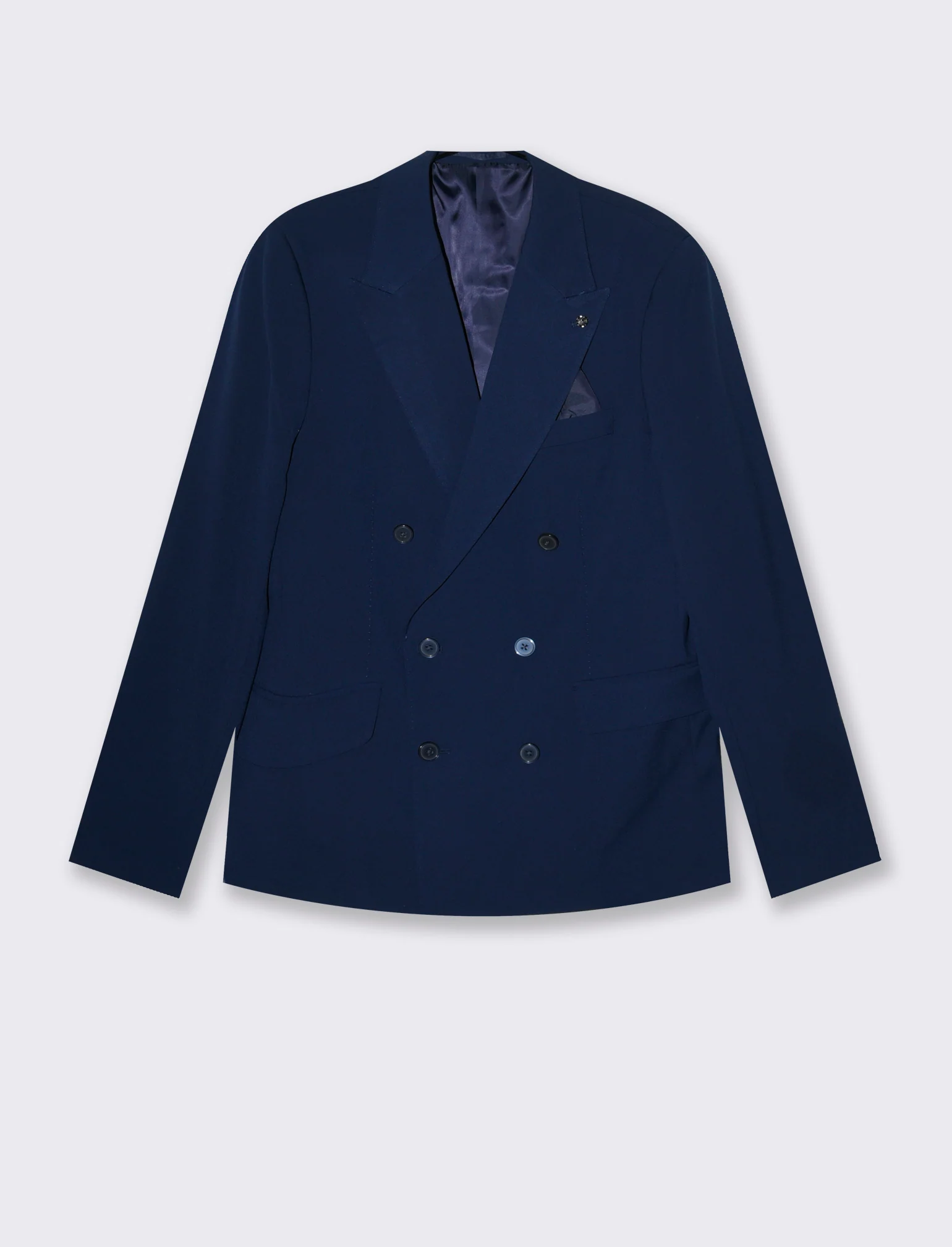 BLAZER DOPPIOPETTO DA COMPLETO FORMAL FIT - Blu