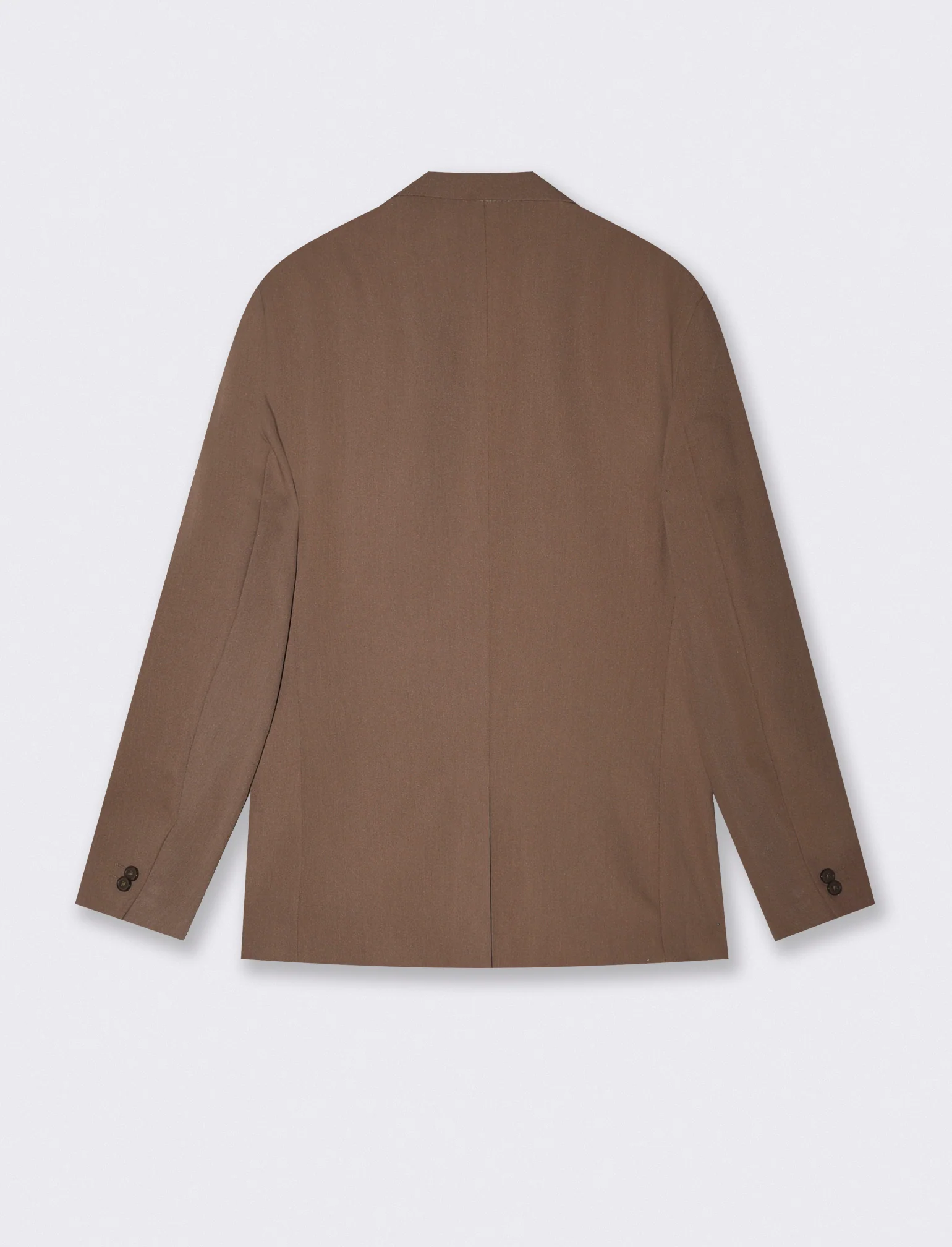 Blazer Formal Fit con Colletto a Revers - Grigio tortora - Image 2