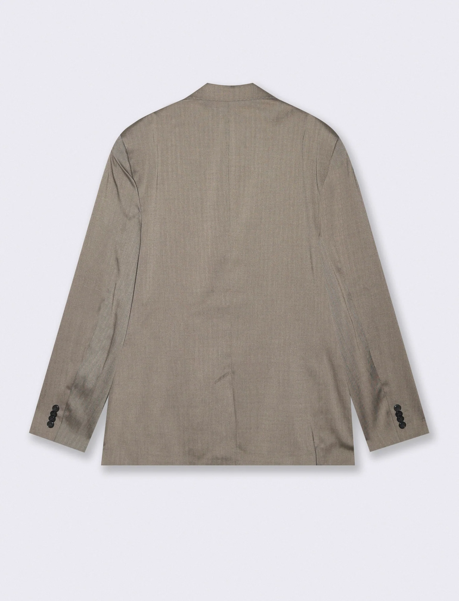 Blazer formale a spina di pesce elegante - Grigio tortora - Image 4