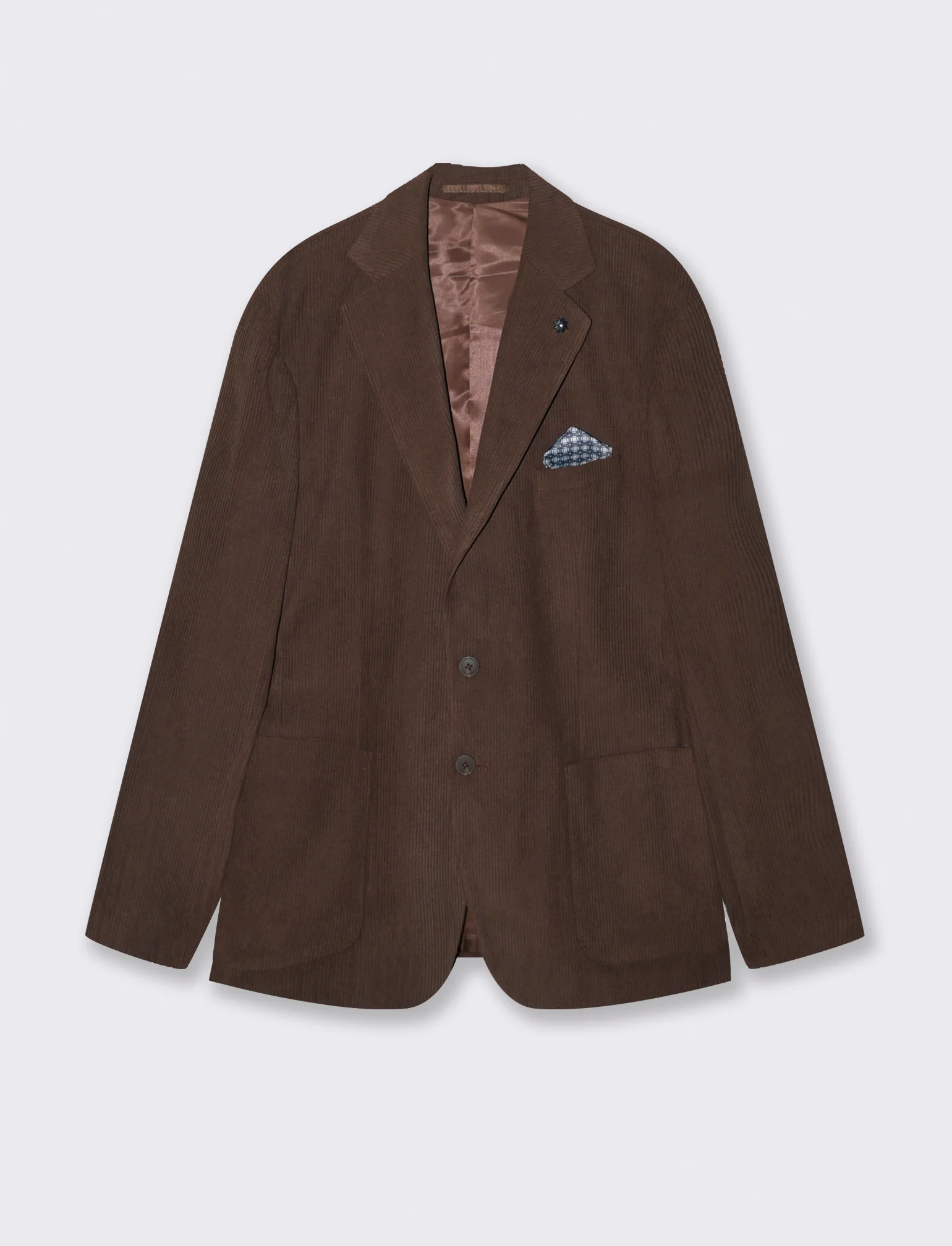 BLAZER IN VELLUTO DA COMPLETO FORMAL FIT - Moro - Image 2