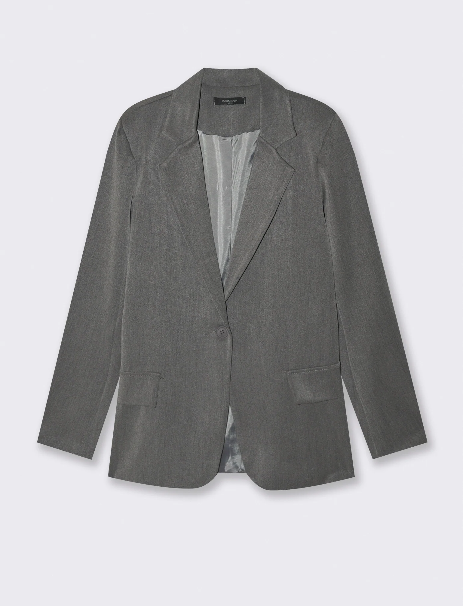 BLAZER MONOPETTO 1 BOTTONE - Grigio