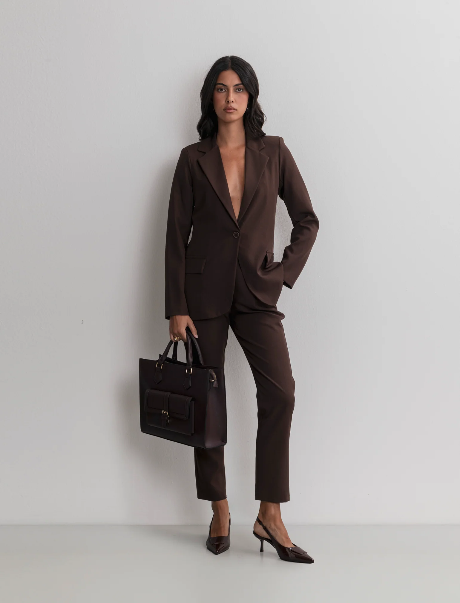 BLAZER MONOPETTO - Moro - Image 4
