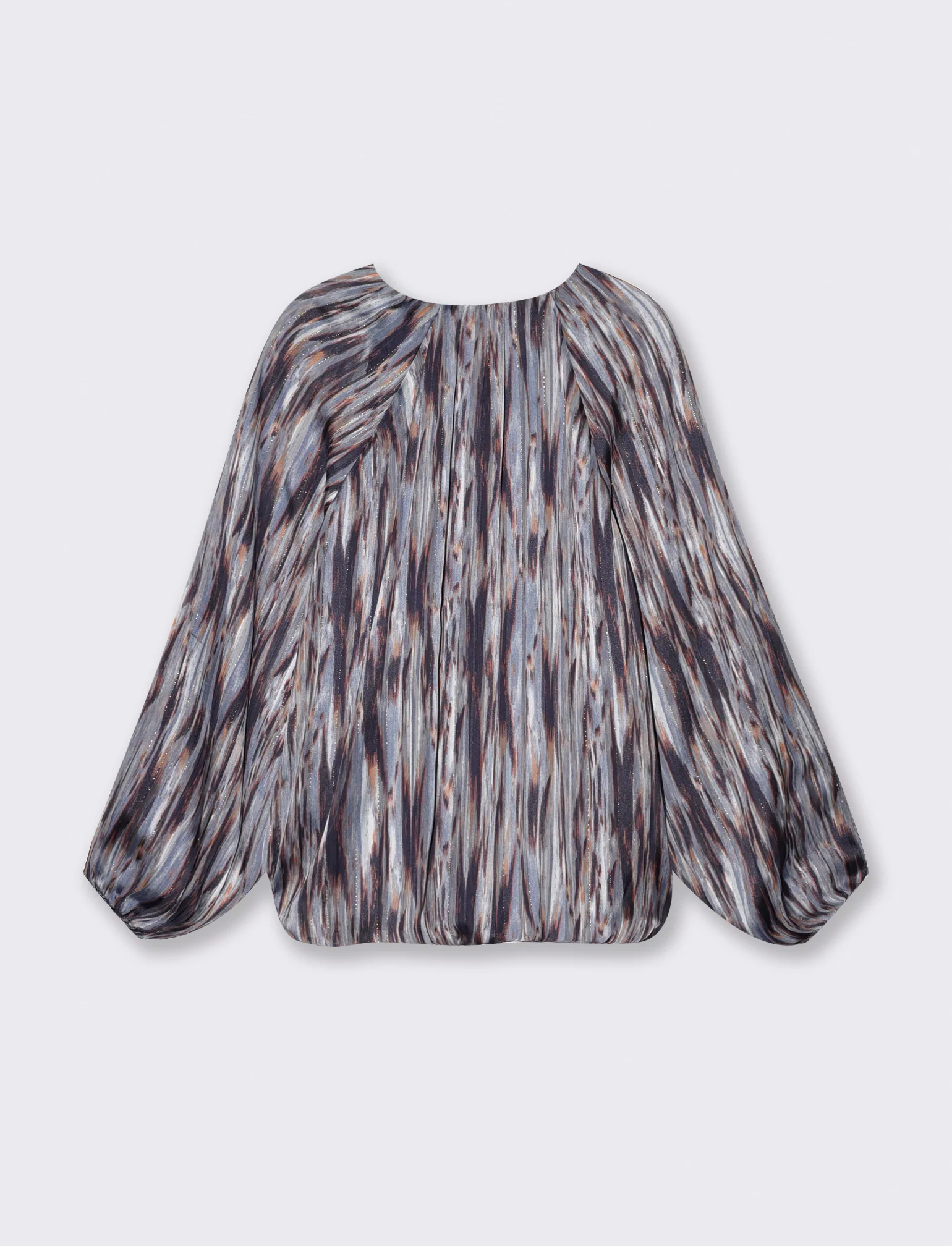 Blusa manica ampia scollo a V - var 2 - Image 2