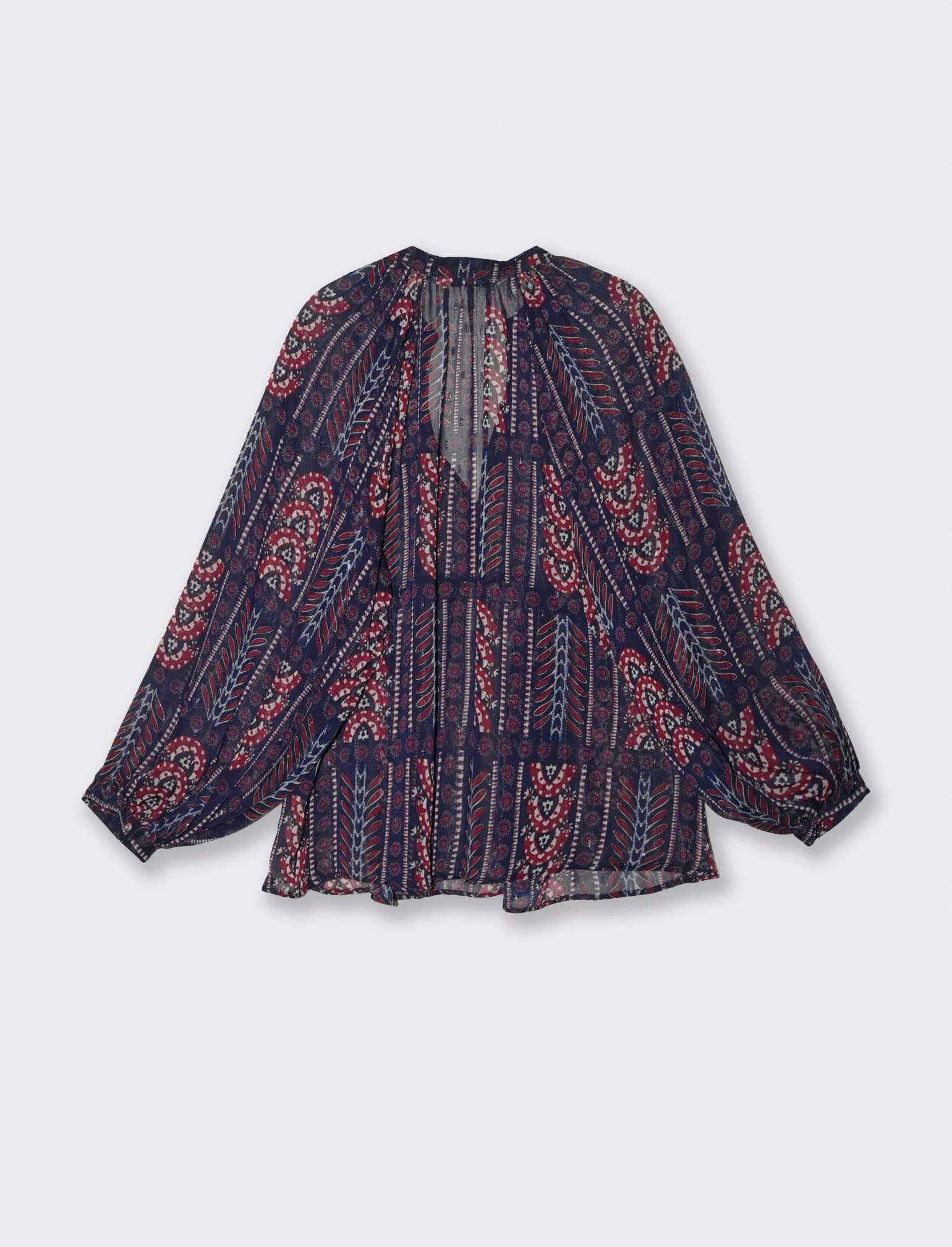 Blusa Manica Lunga Scollo a V - var 1 - Image 2