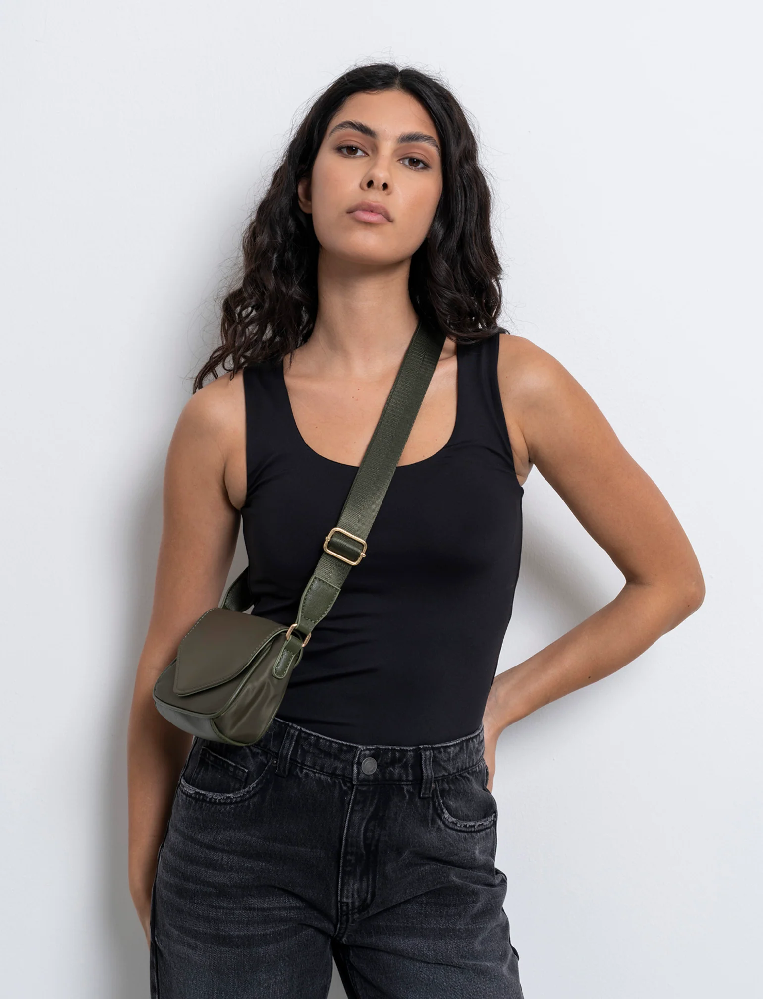 Body giromanica da donna - Nero - Image 2