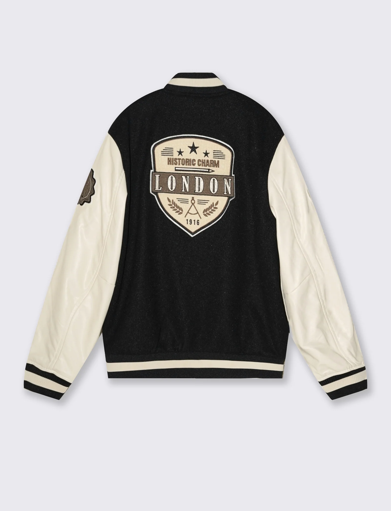 BOMBER VARSITY - Nero - Image 2