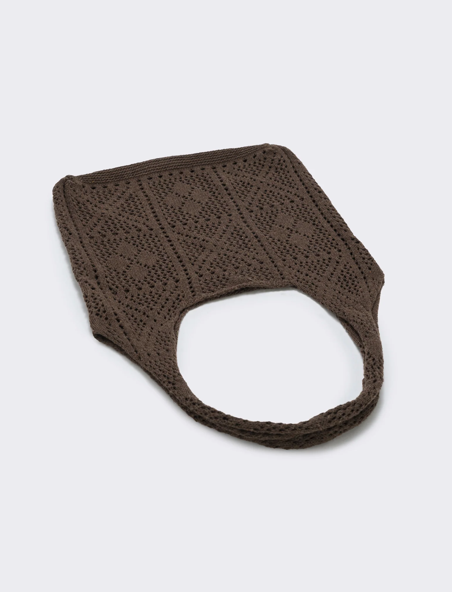 Borsa a spalla crochet - Moro - Image 2