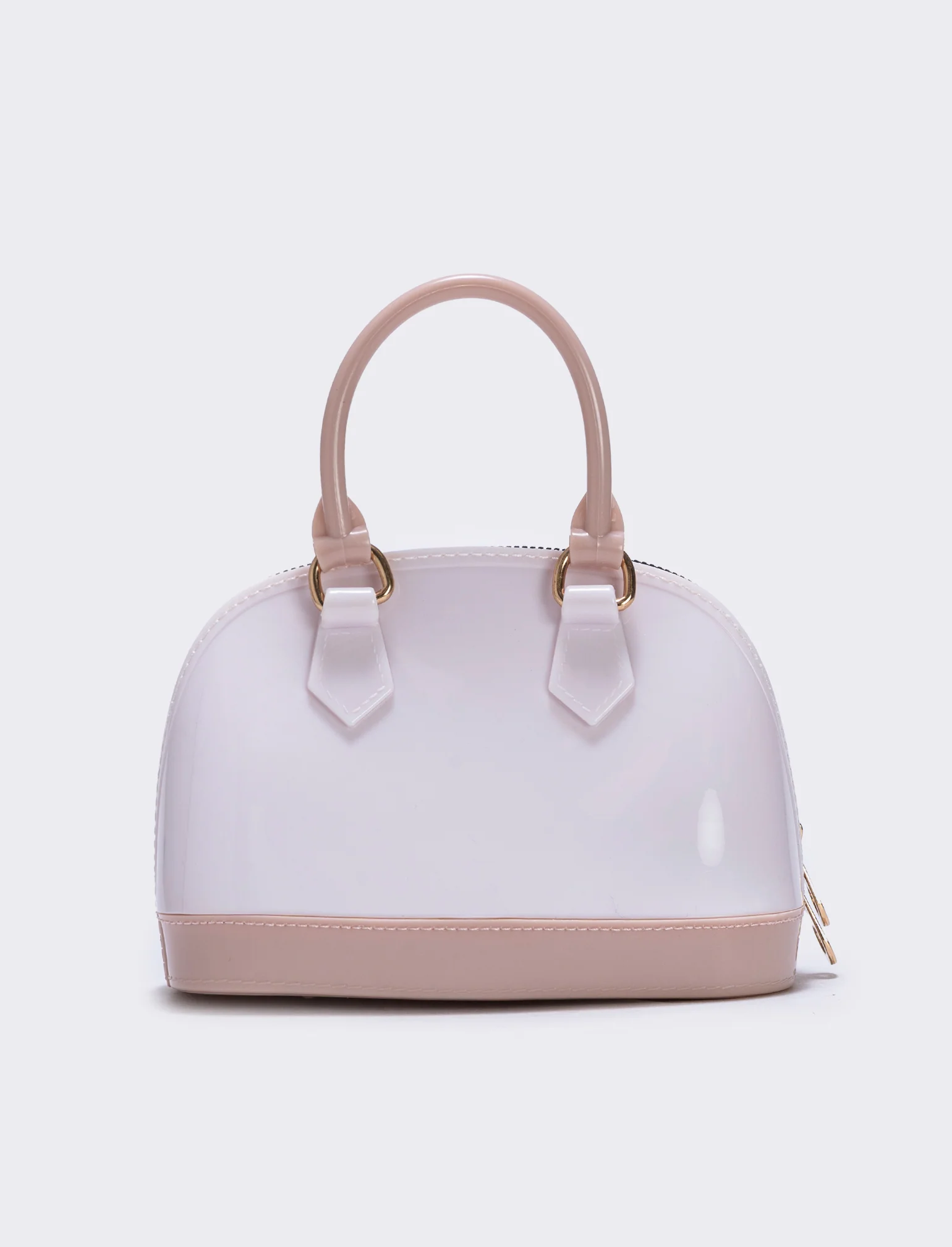 Borsa bauletto in gomma - Bianco