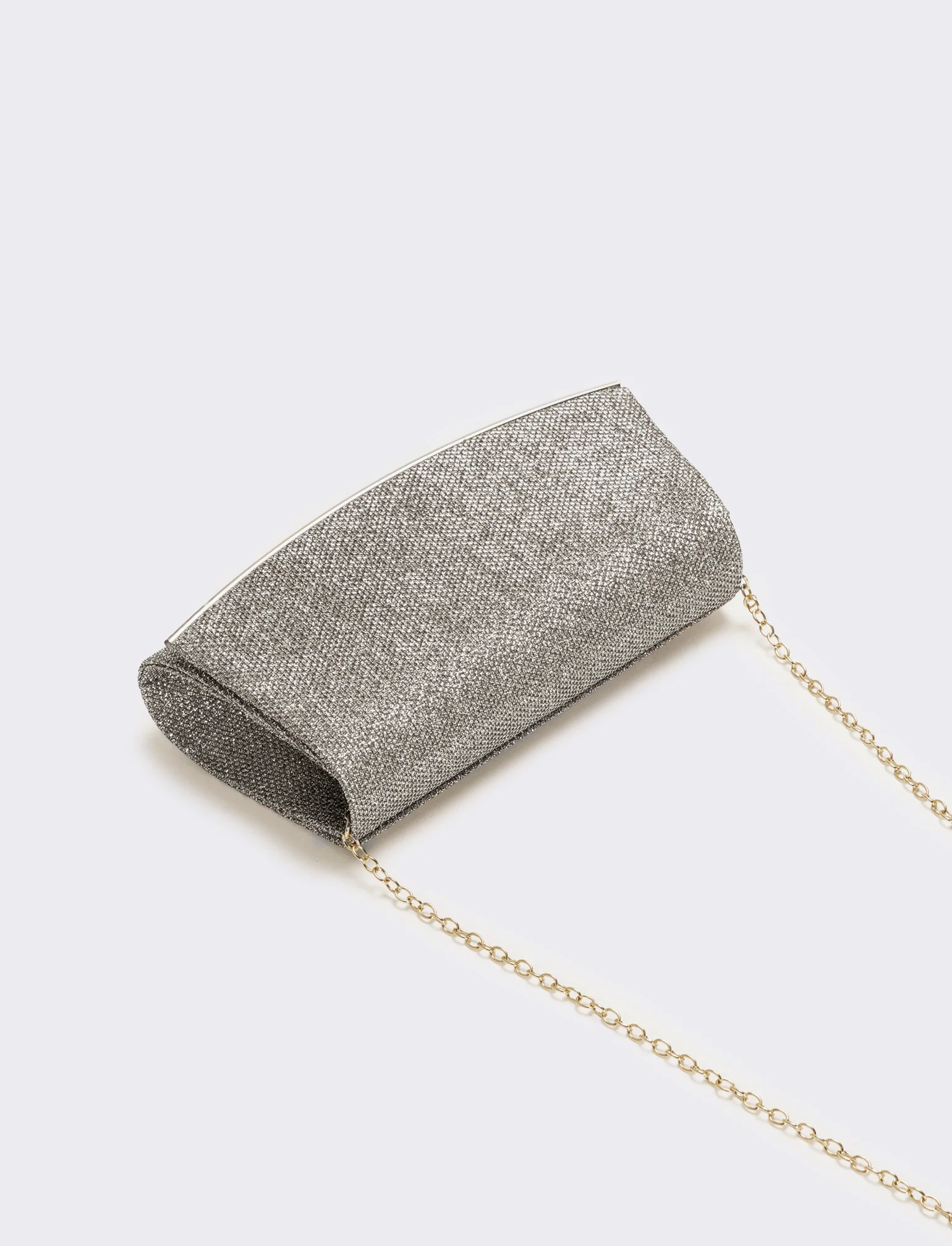 Borsa donna pochette party - Argento - Image 2