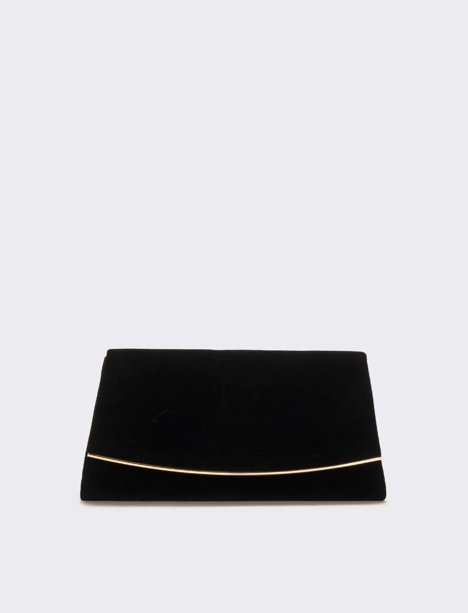Borsa donna pochette party - Nero-oro