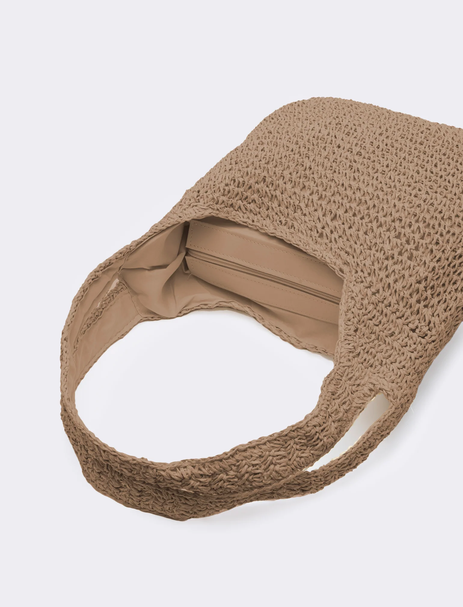 Borsa donna sacca in carta - Marrone - Image 2