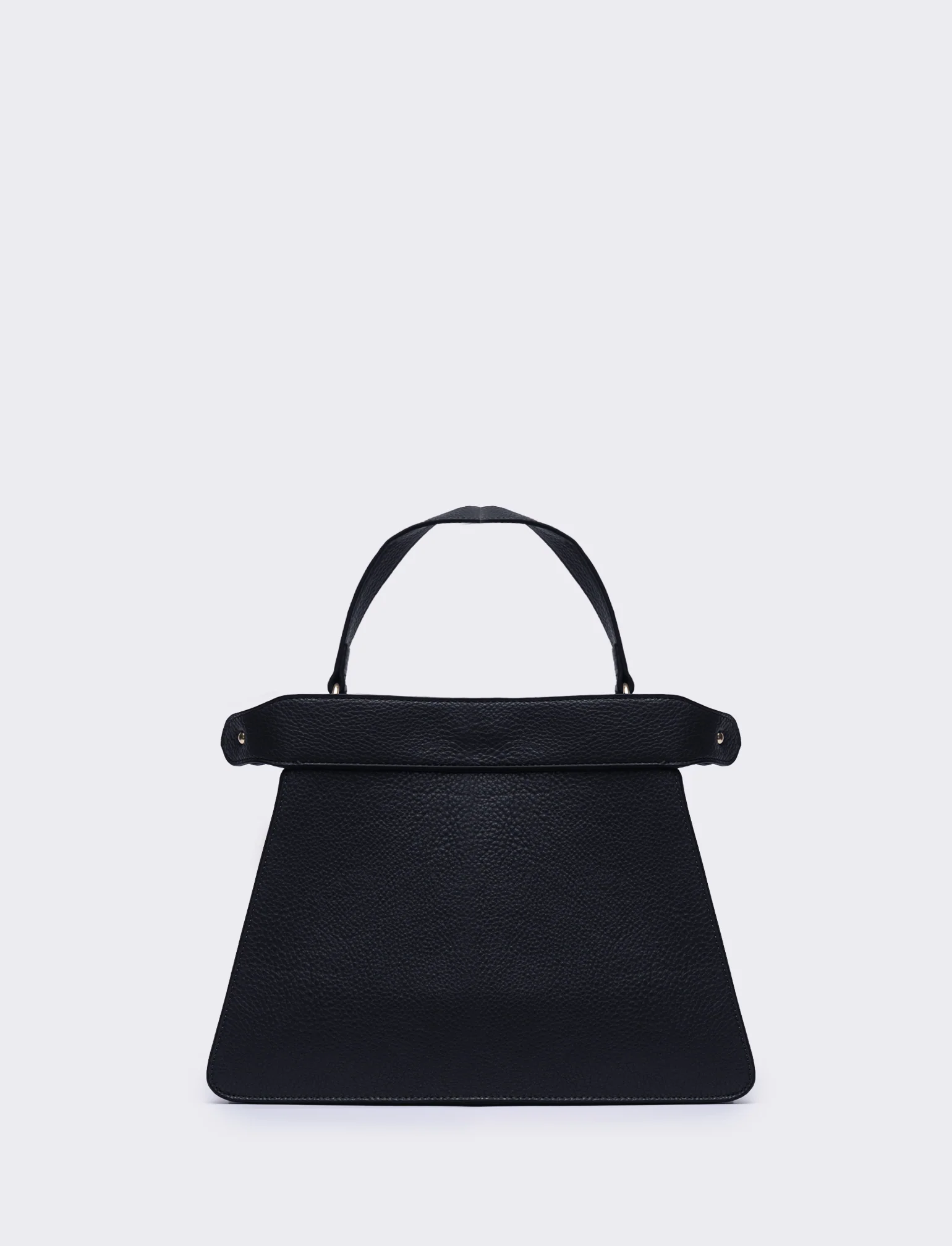 Borsa donna trapezio a mano 33l/24h/14p - Nero