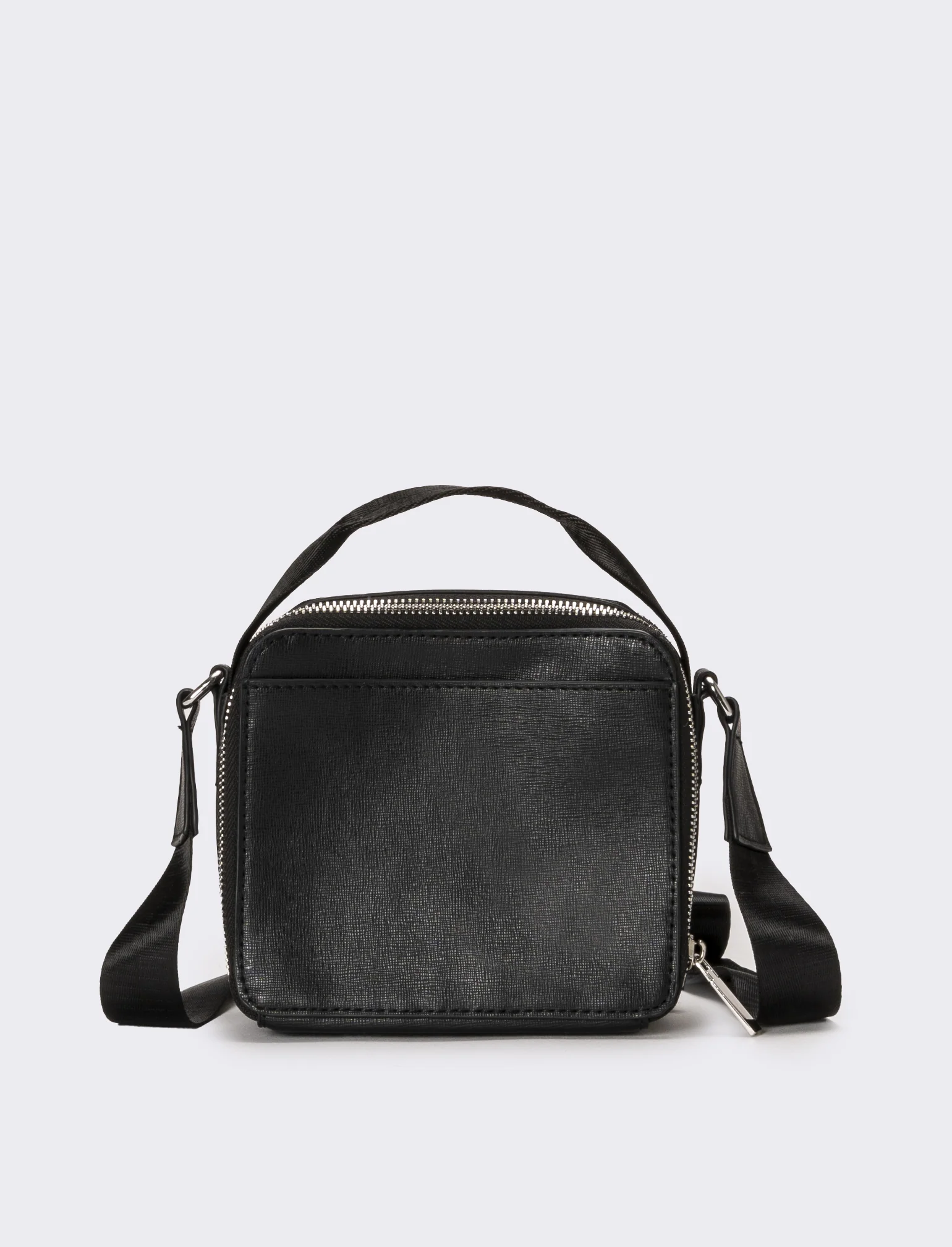 Borsa uomo a mano e tracolla - Nero