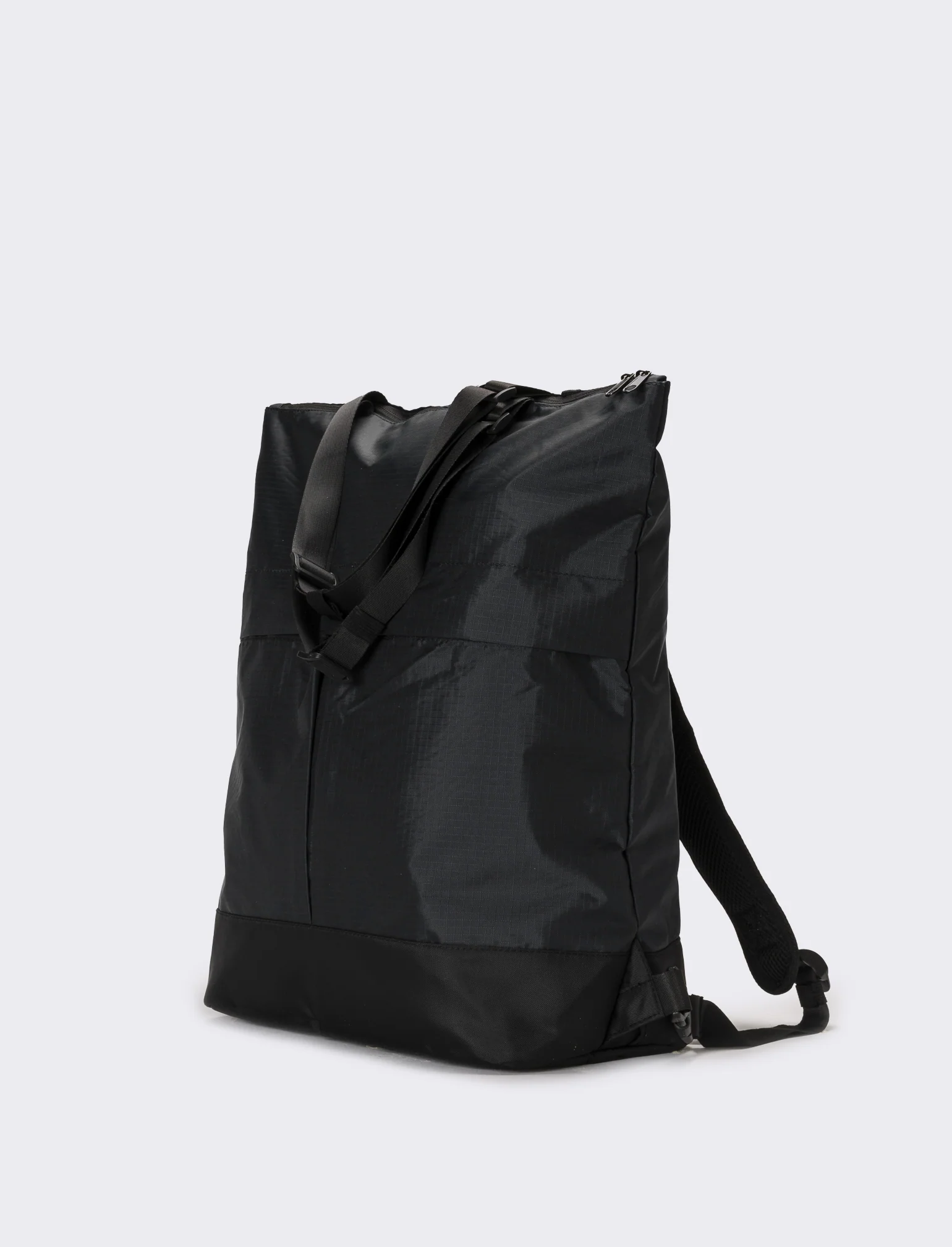 Borsa uomo shopper zaino - Nero - Image 2