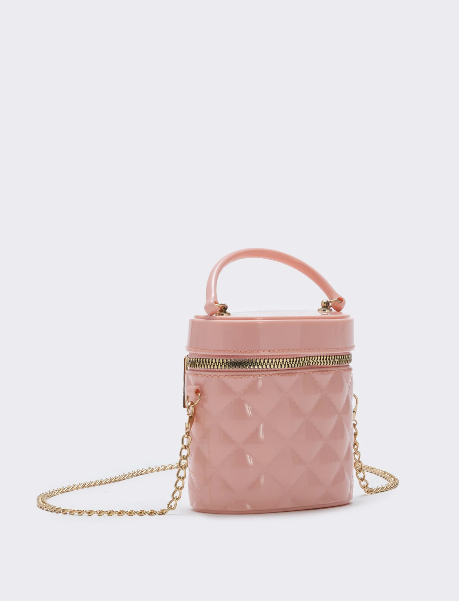Borsetta bauletto bambina trapuntato PVC - Rosa - Image 2