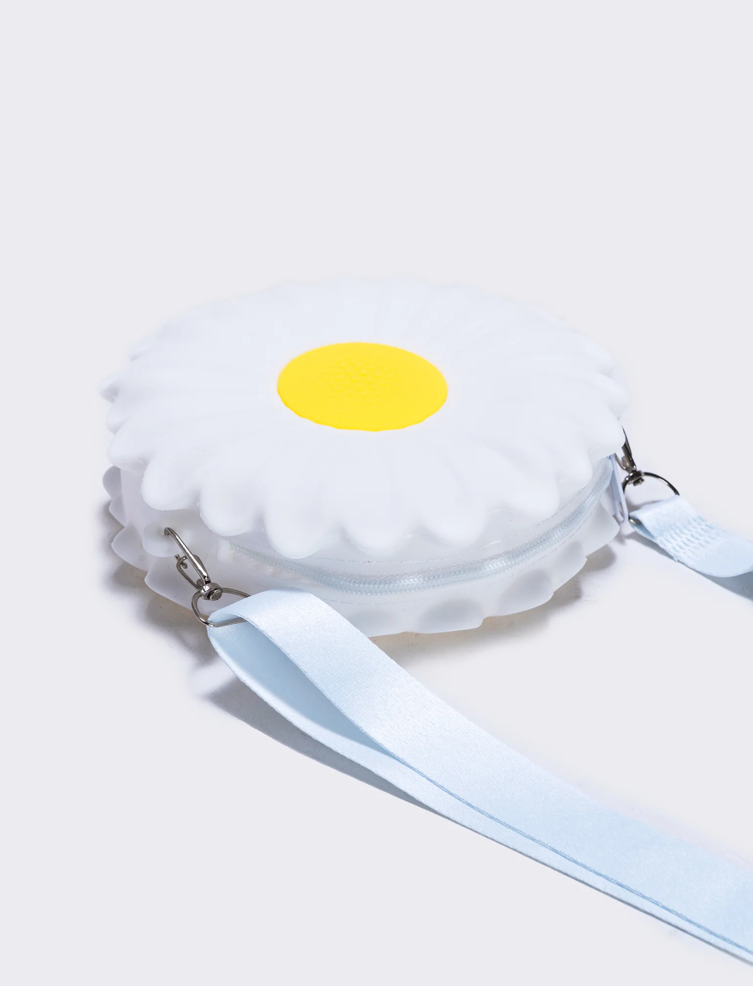 Borsetta margherita con tracolla per bambina - Bianco - Image 2