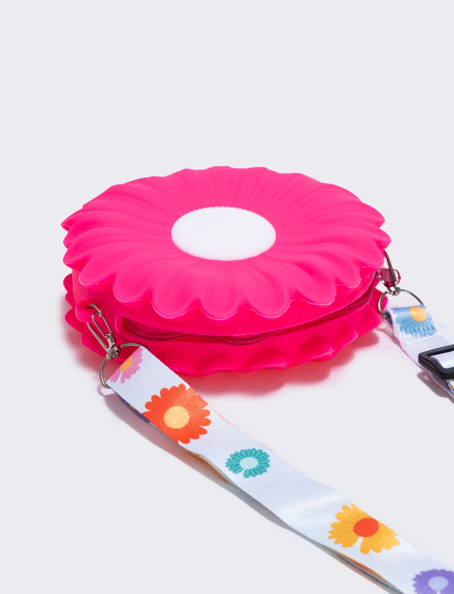 Borsetta margherita con tracolla per bambina - Fuxia - Image 2