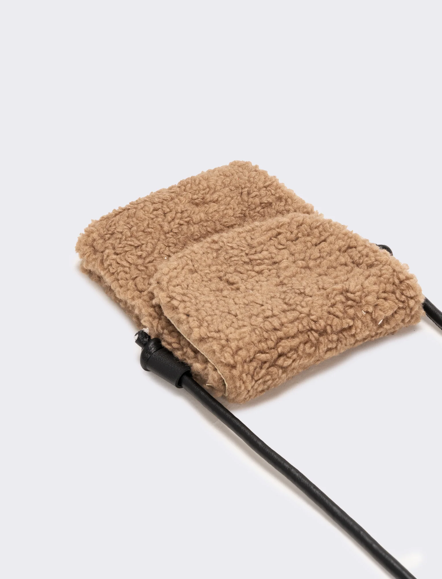 Borsetta portacellulare a tracolla donna - Beige - Image 3