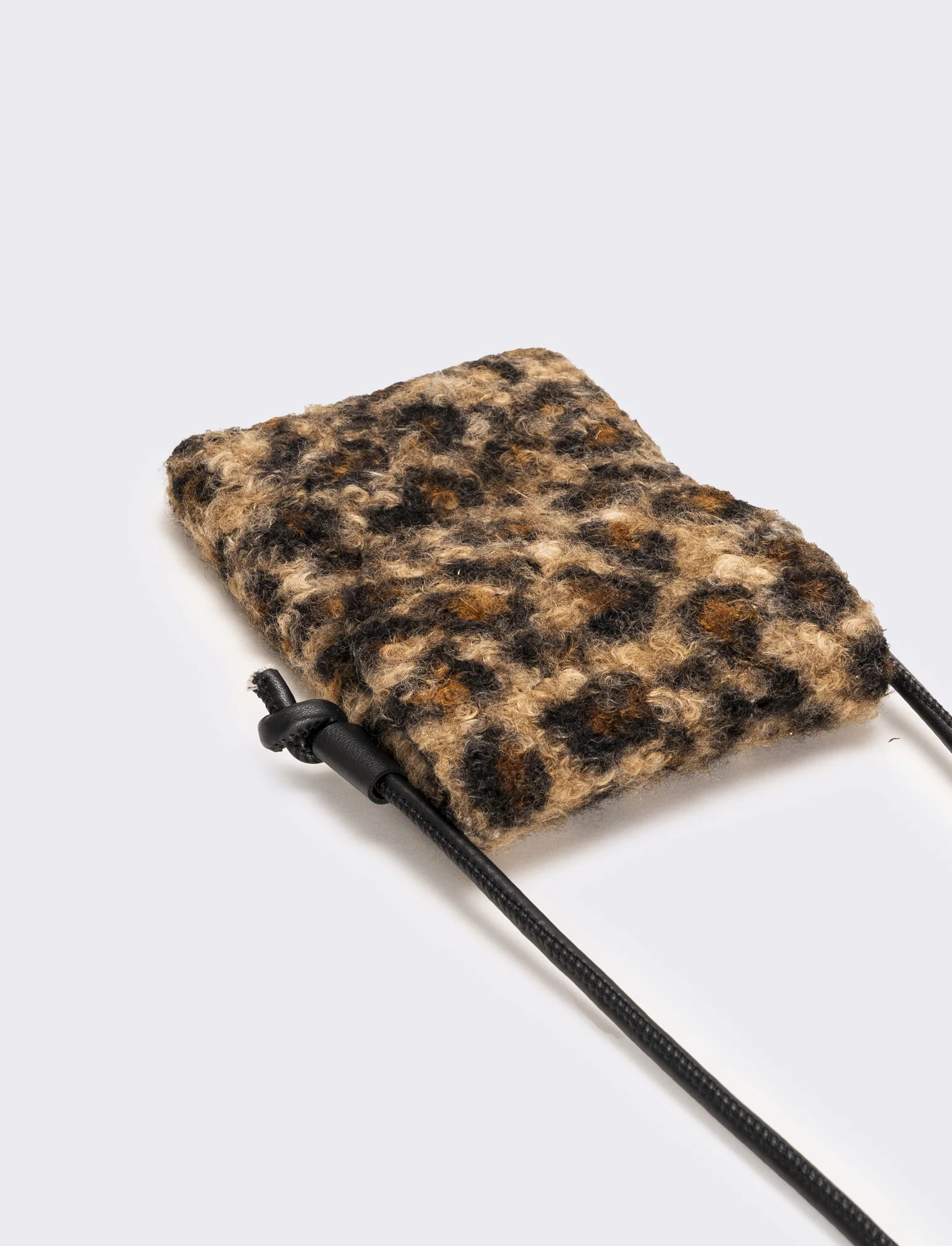 Borsetta portacellulare a tracolla donna - Leopardato - Image 2
