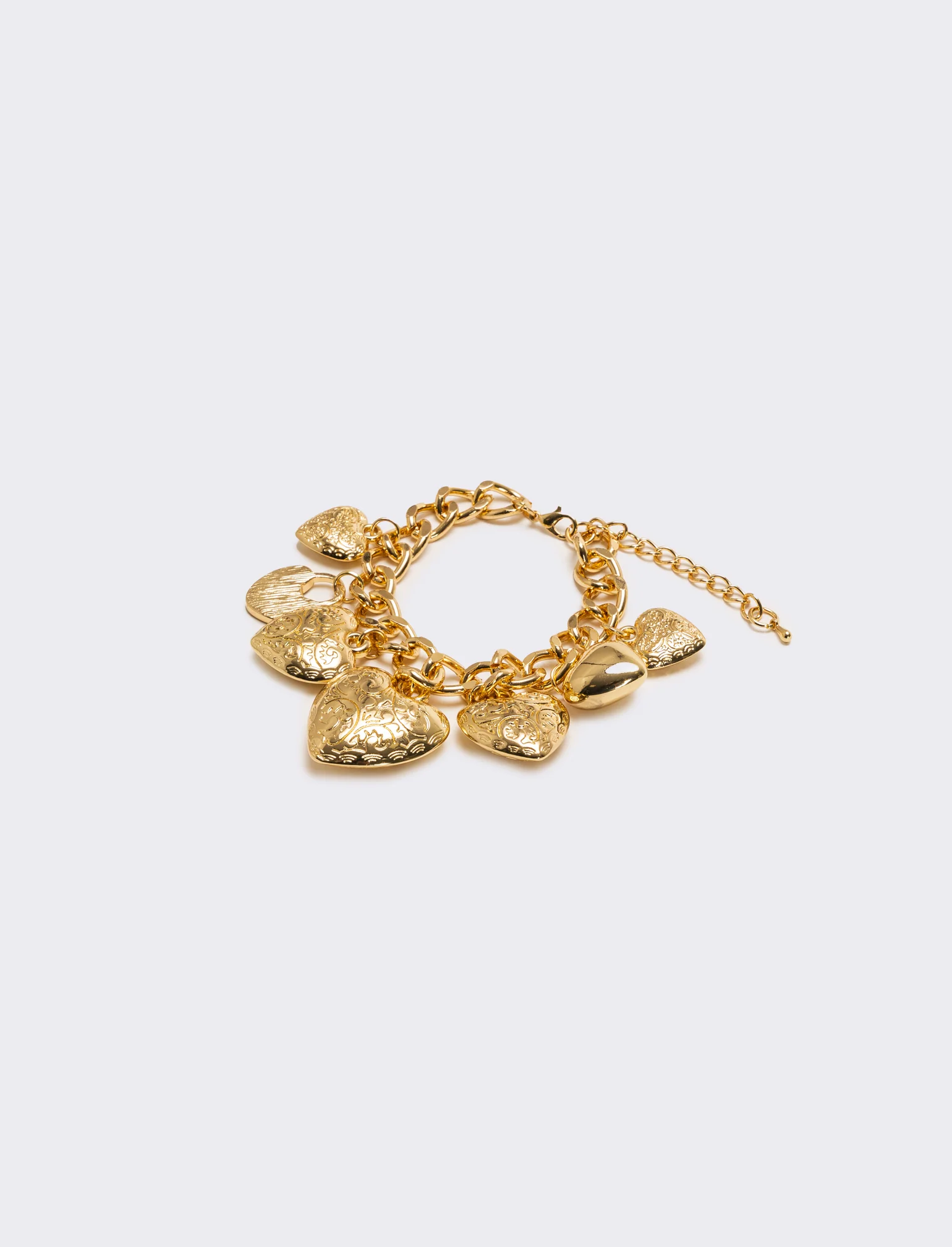 Bracciale con pendenti femminile elegante - Oro - Image 2