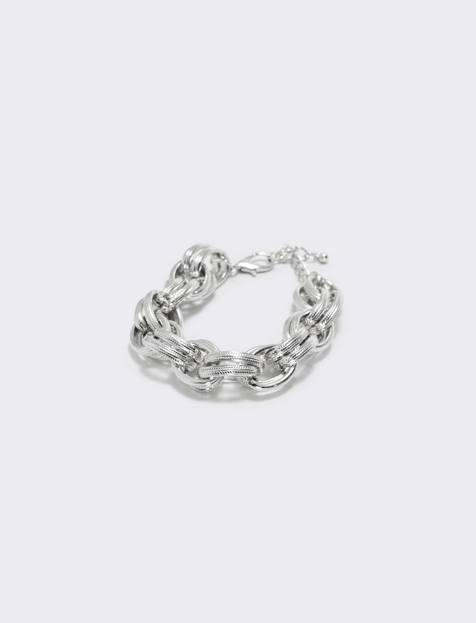 Bracciale in catena elegante - Argento - Image 2