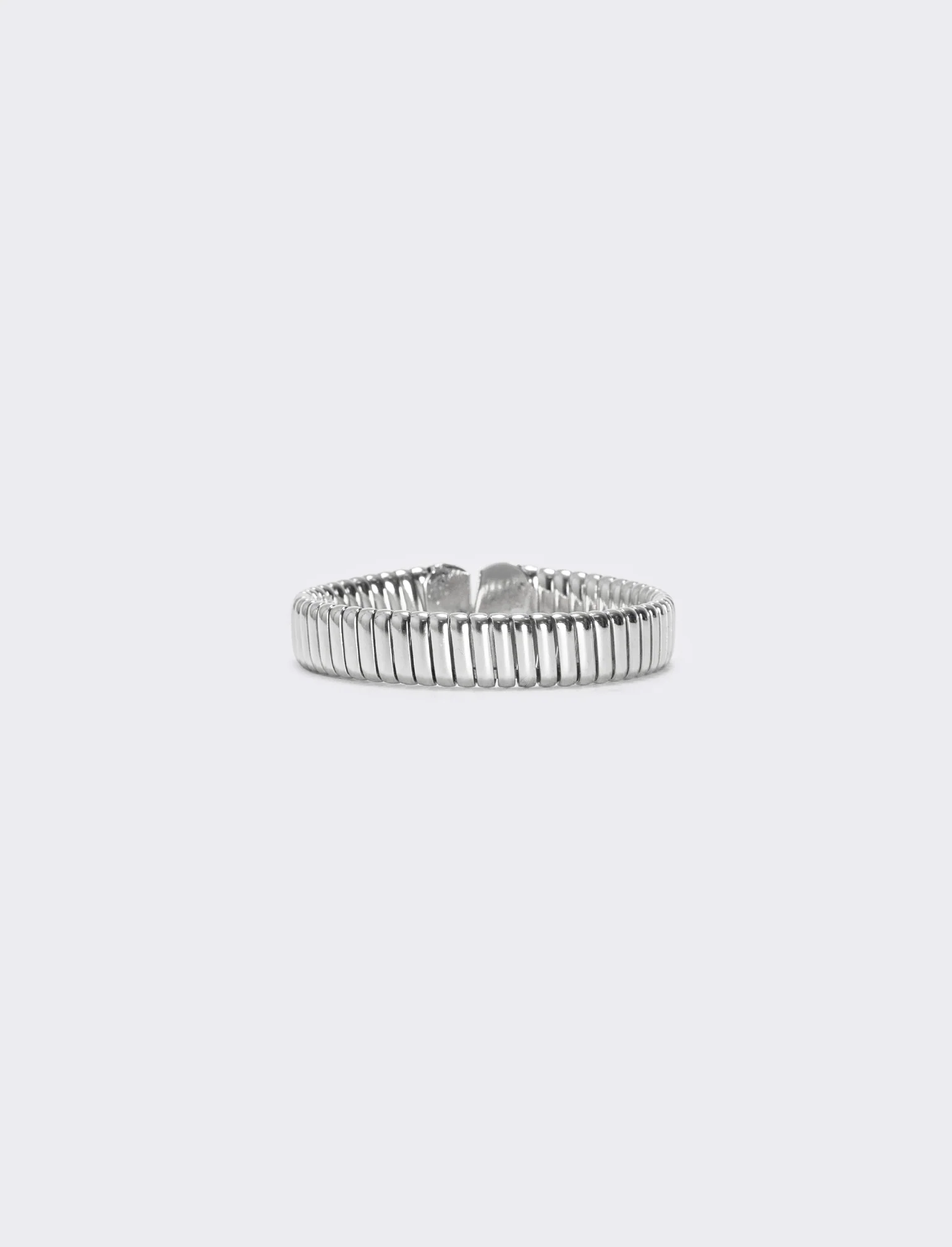 Bracciale rigido da elegante - Argento - Image 3