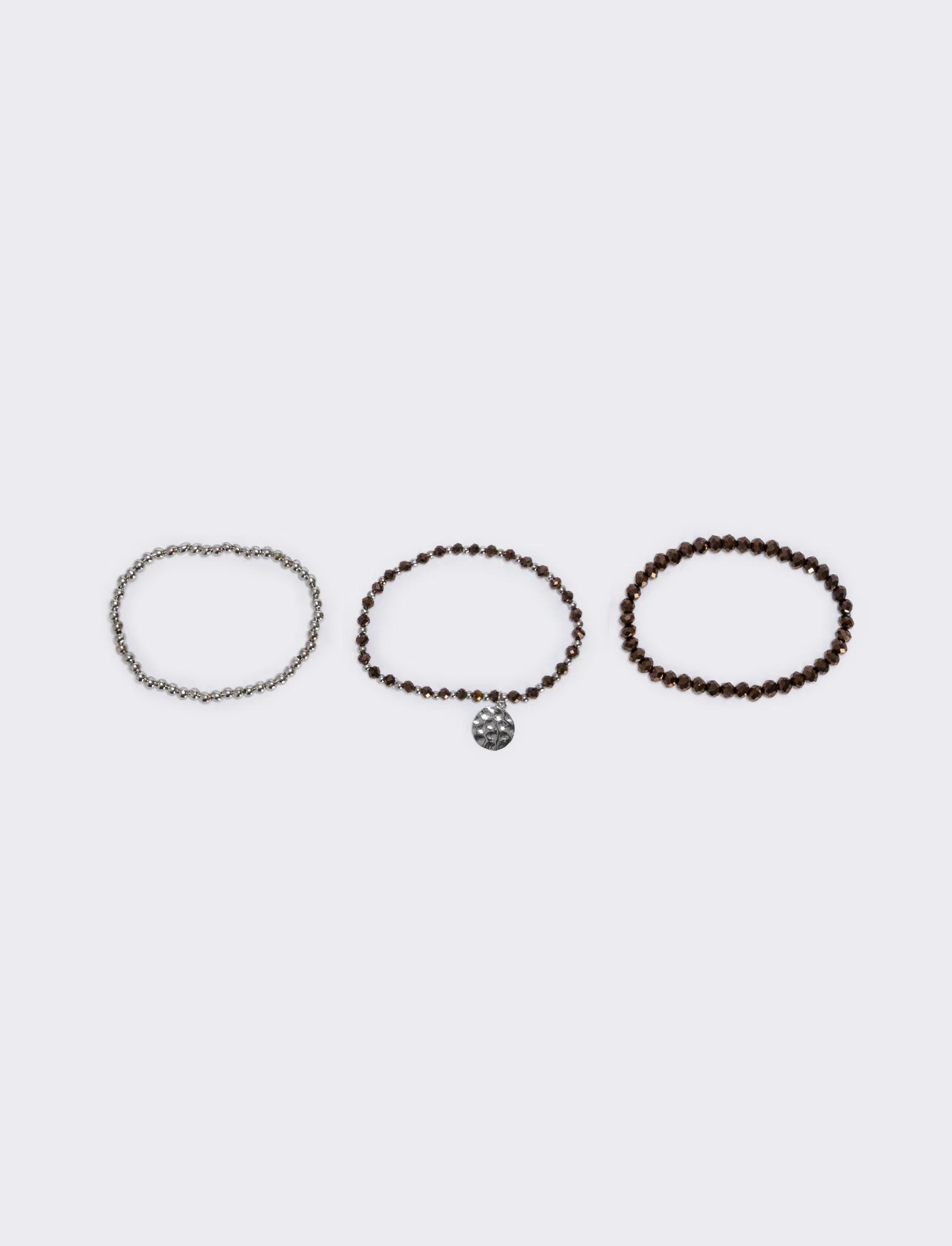 Bracciale tre fili con medaglina - Bronzo - Image 2