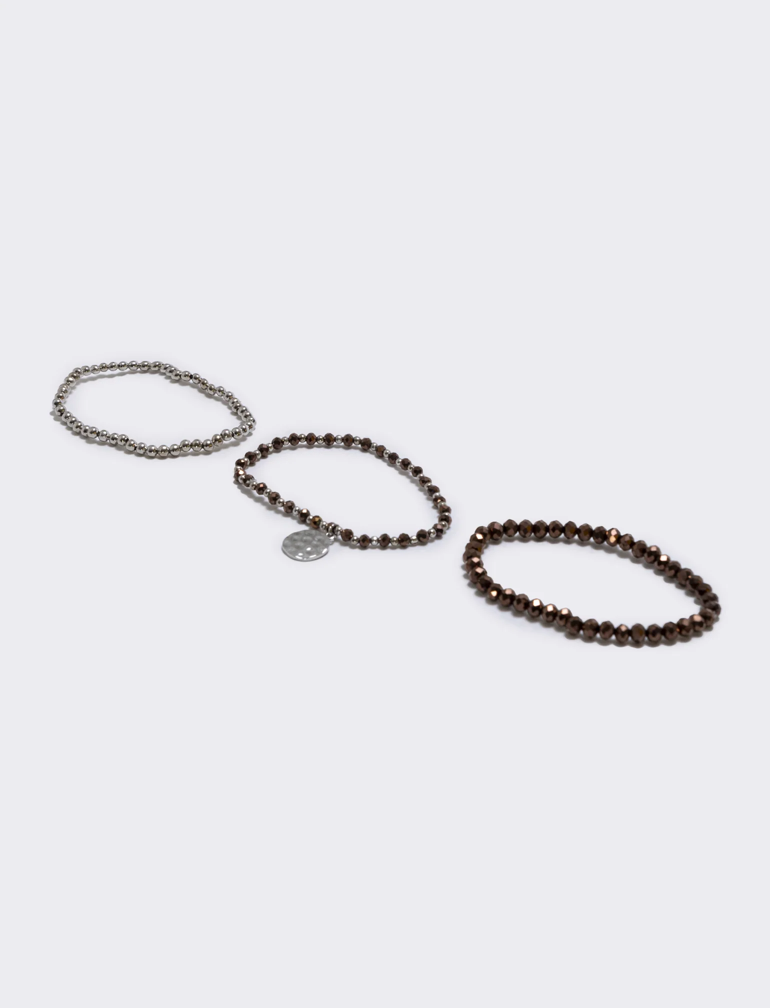 Bracciale tre fili con medaglina - Bronzo - Image 3