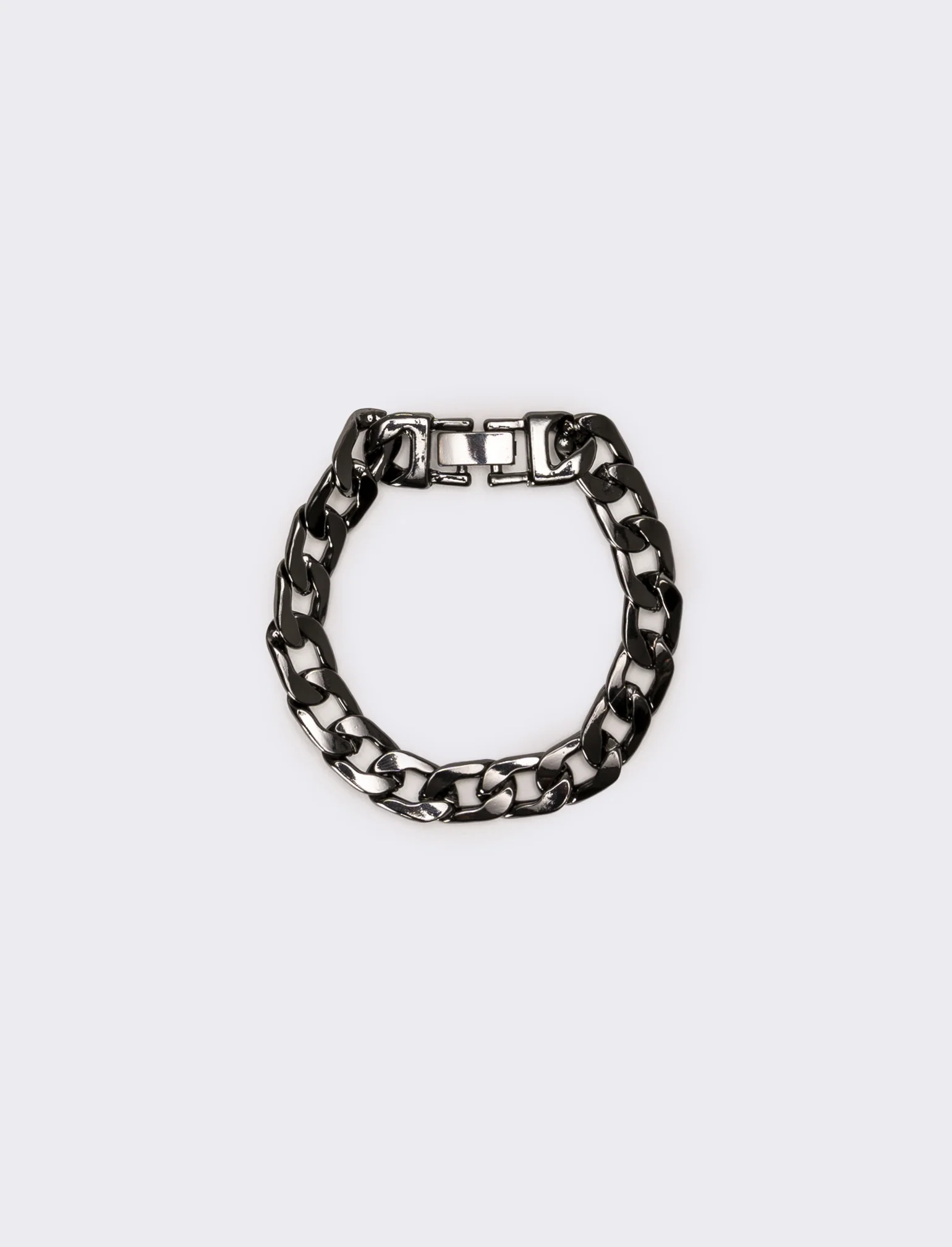 Bracciale uomo catena larga - canna di fucile