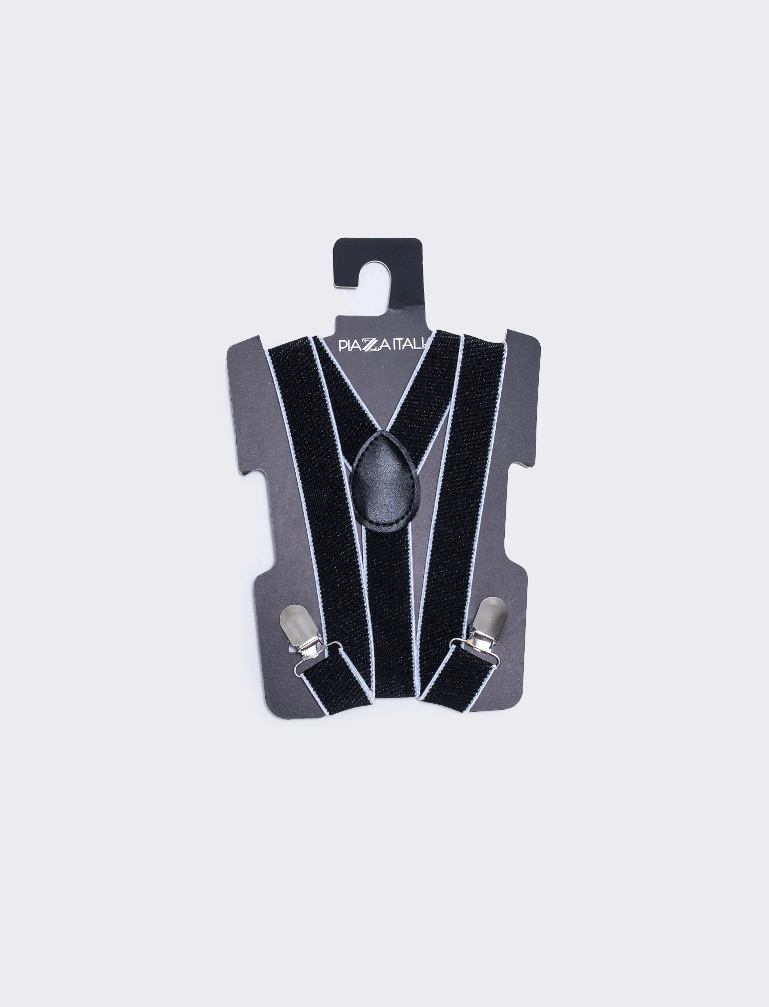Bretelle eleganti per uomo - Nero - Image 2