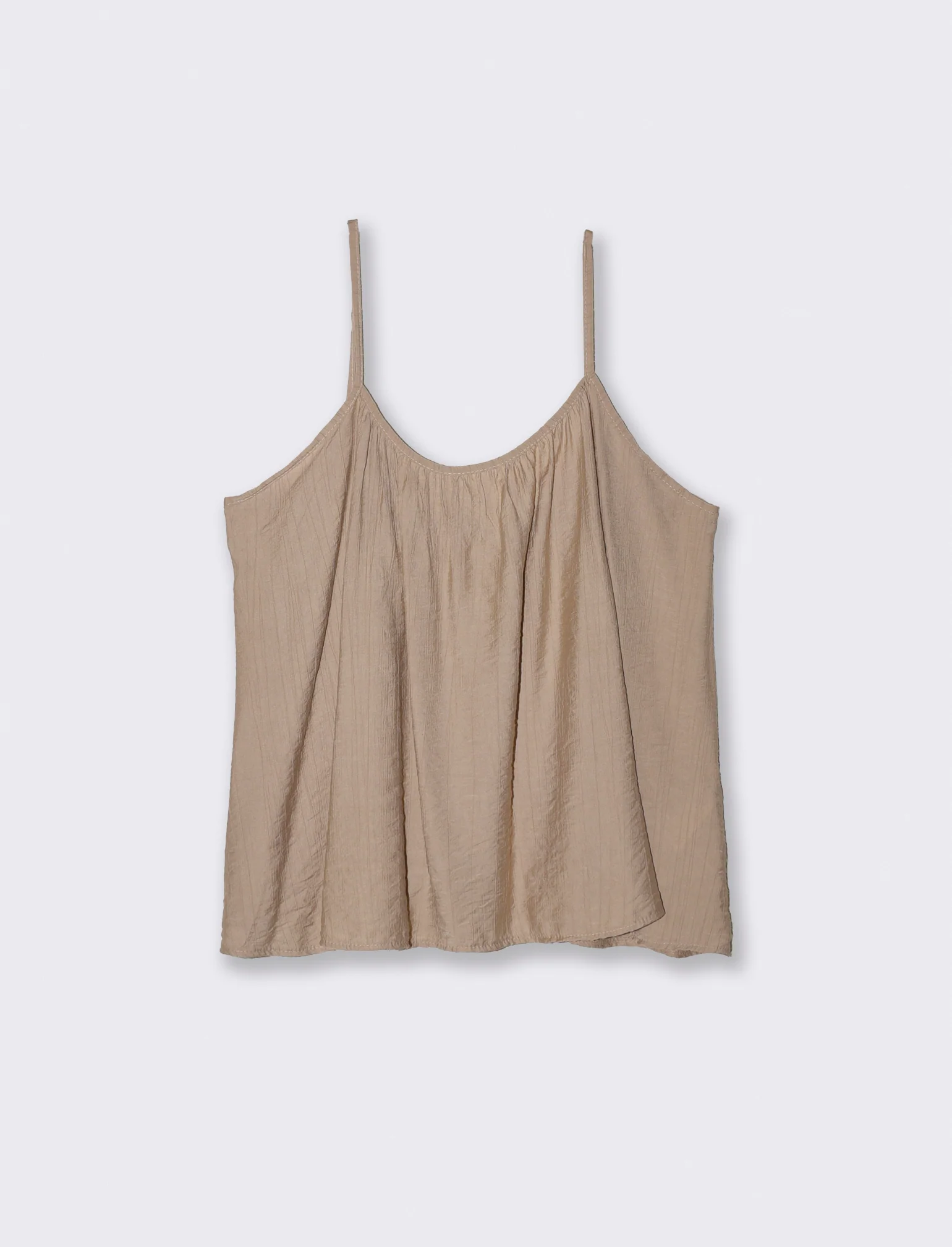 Bretelle Sottili con Vestibilità Comoda - Beige