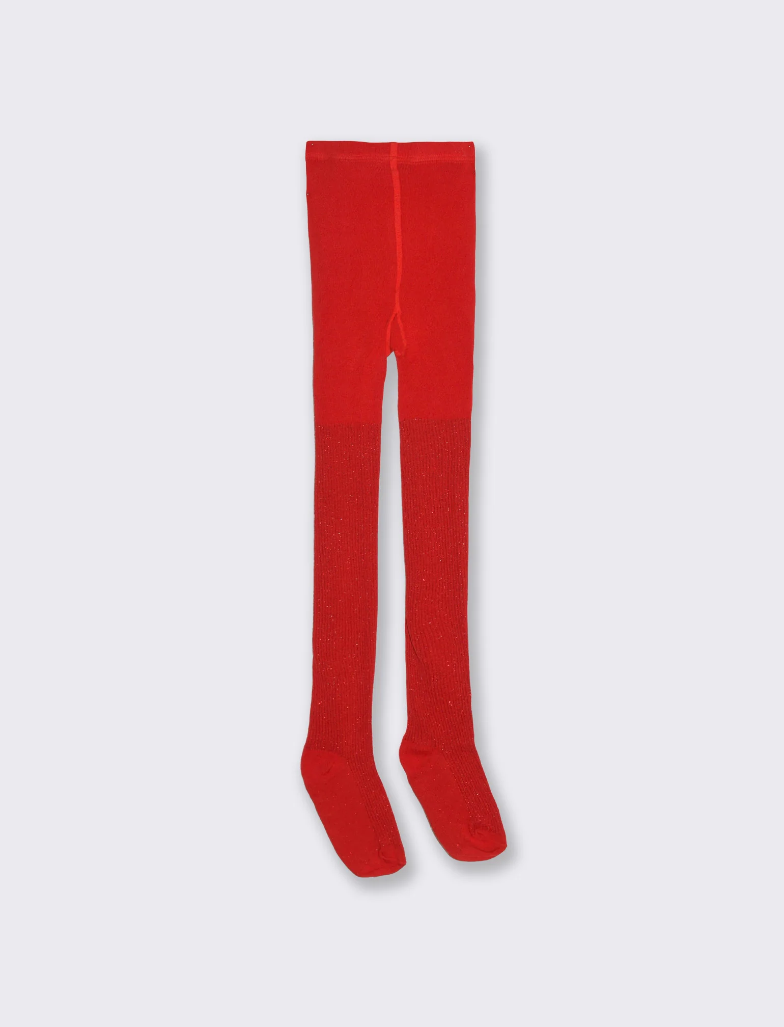 Calza con strass - Rosso - Image 2