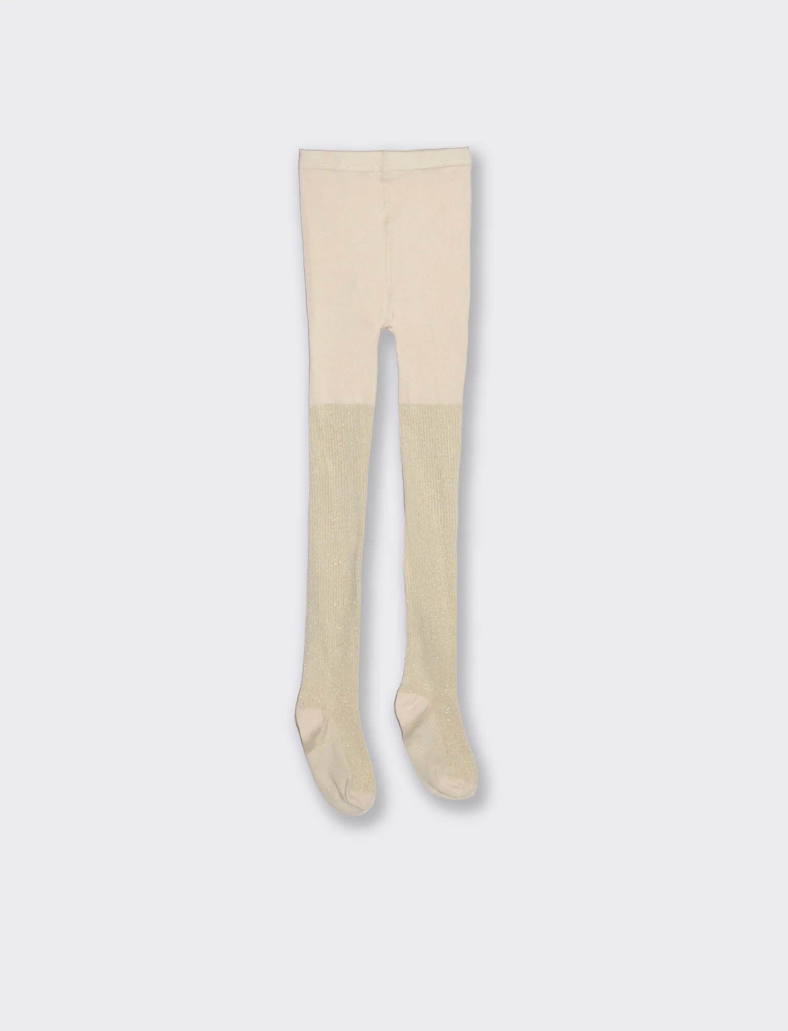 Calze con lurex tinta unita. - Beige - Image 2