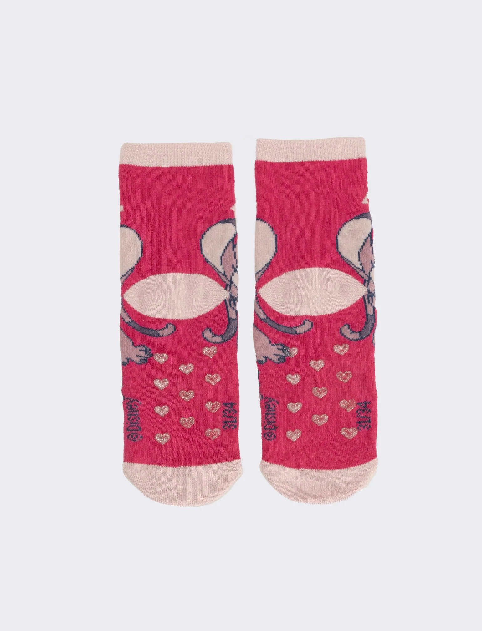 Calzini antiscivolo bambina angel, stitch, hello kitty - Fuxia - Image 2
