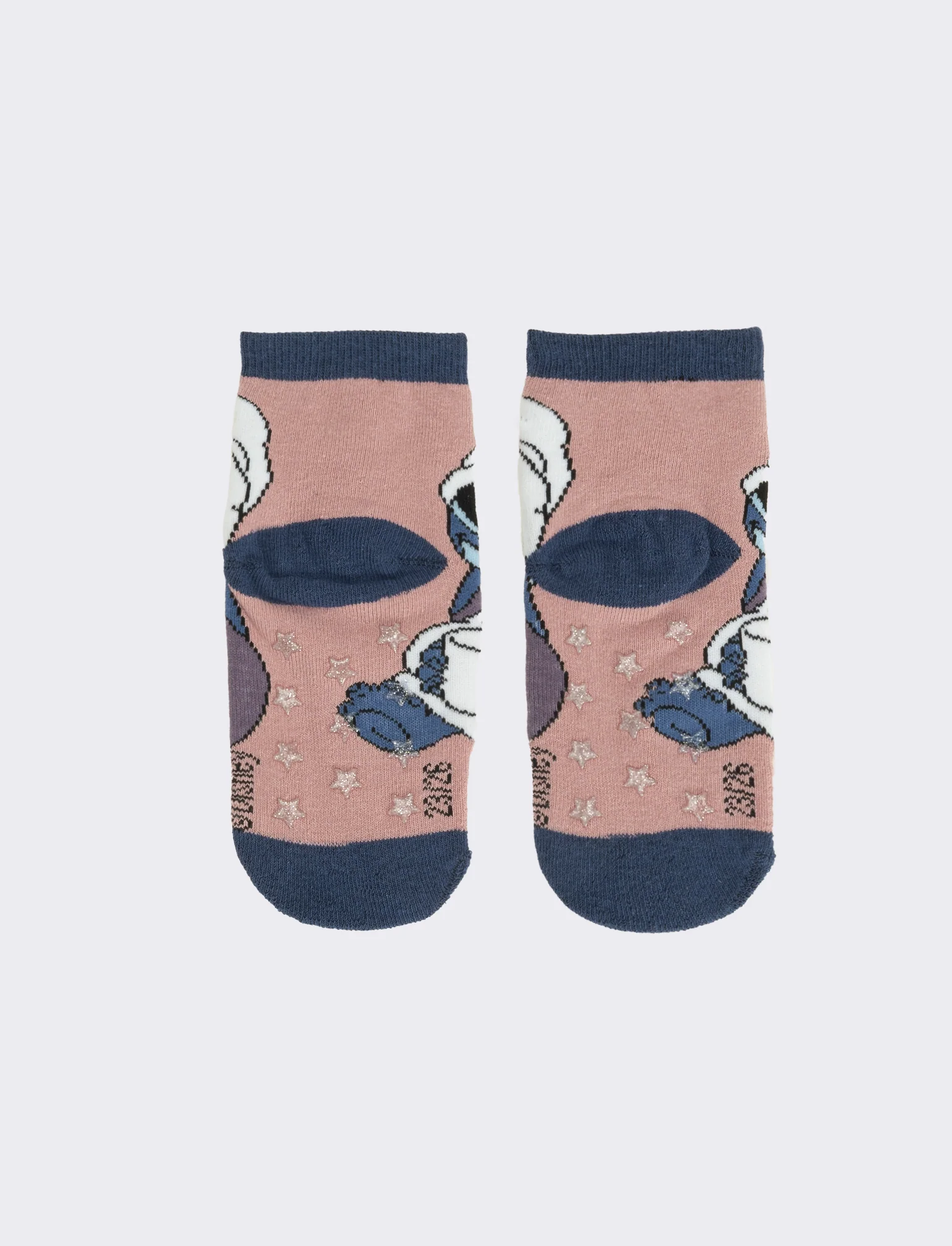 Calzini antiscivolo bambina angel, stitch, hello kitty - Lilla - Image 2