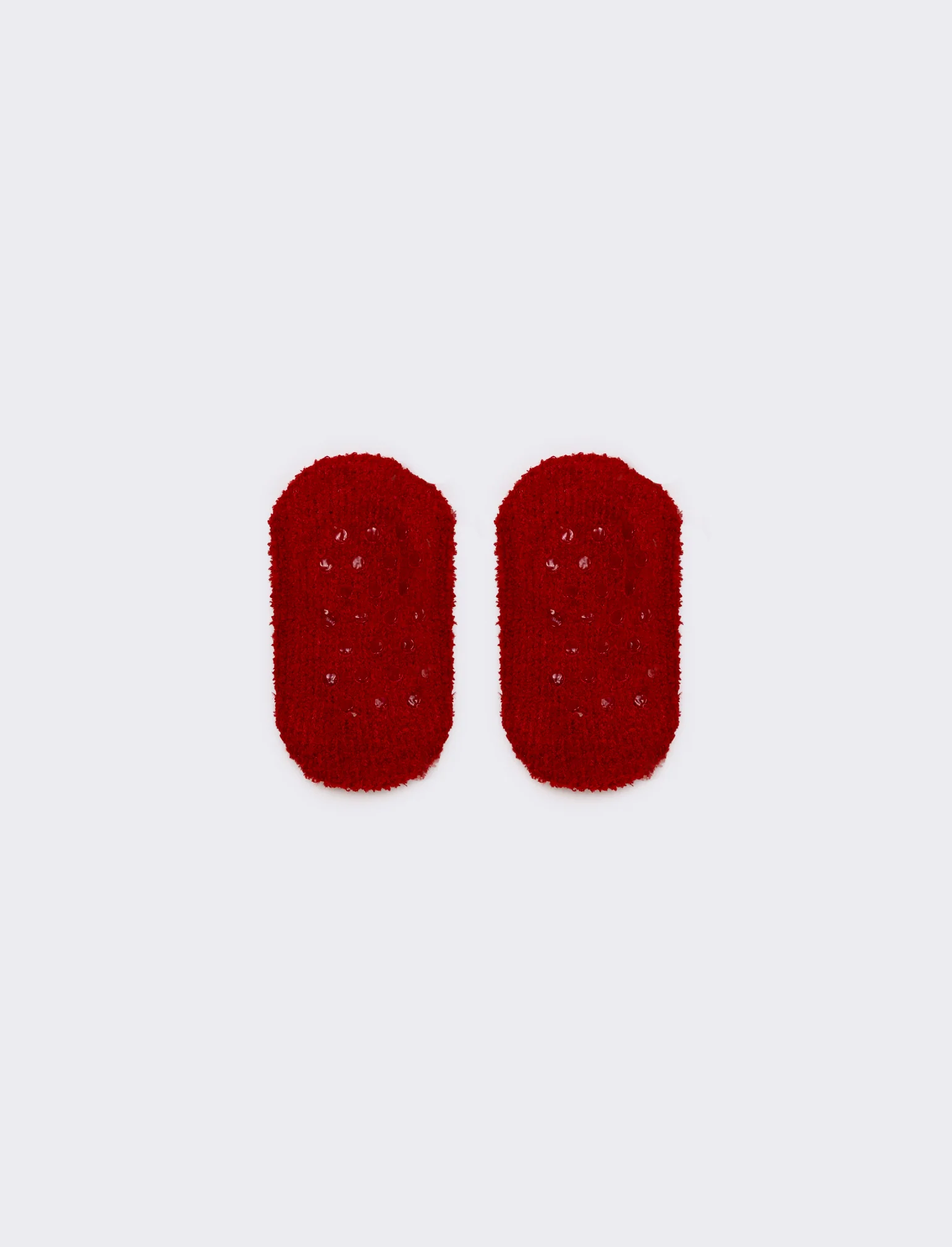 Calzini bambina babbuccia soggetti natalizi - Rosso - Image 2