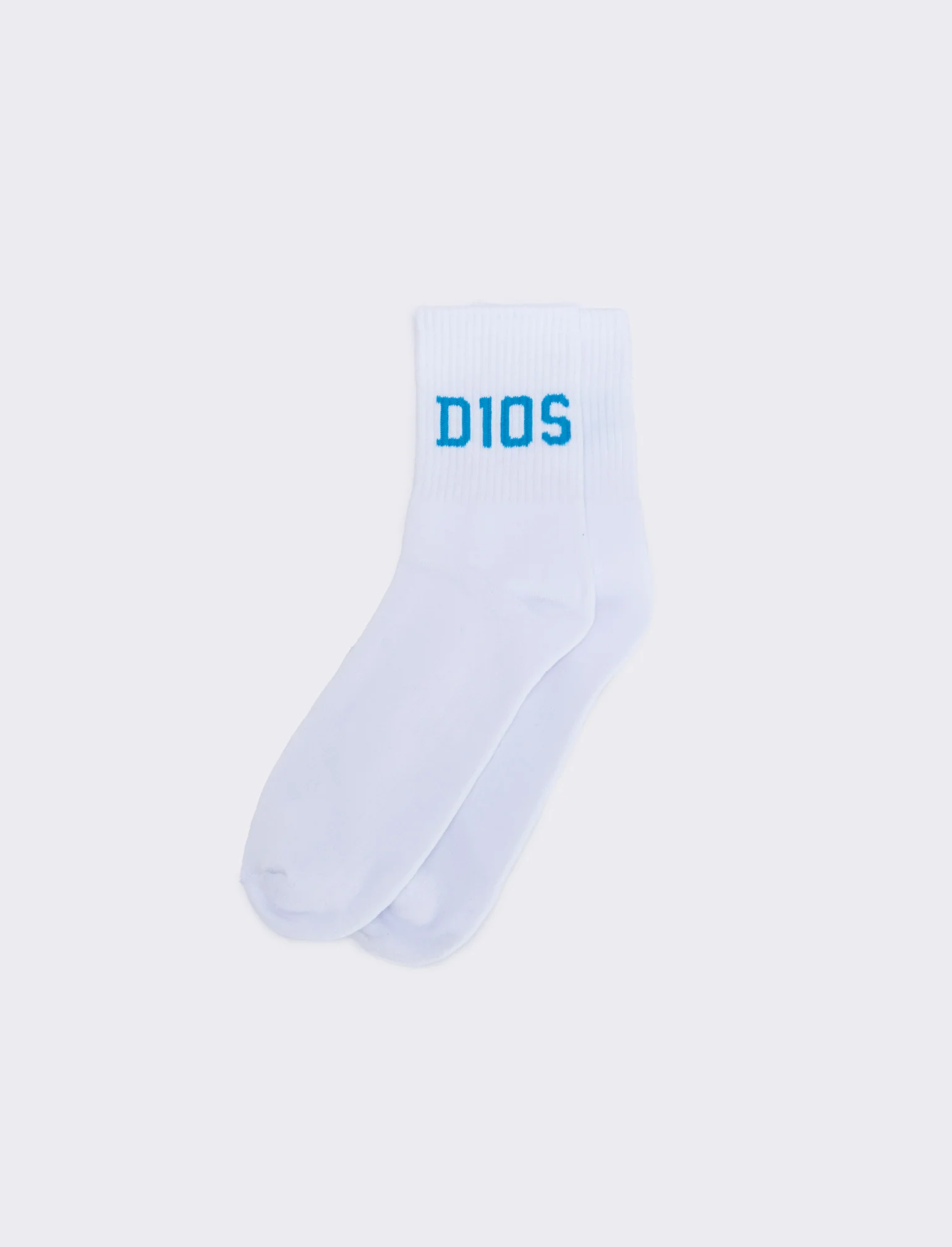Calzini uomo tennis D10's per ogni match - Bianco-blu - Image 2