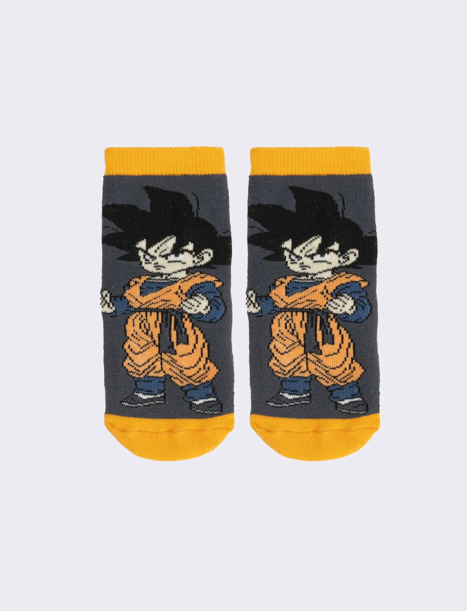 Calzino antiscivolo bambino sonic, pokemon, spiderman,dragonball - Arancio