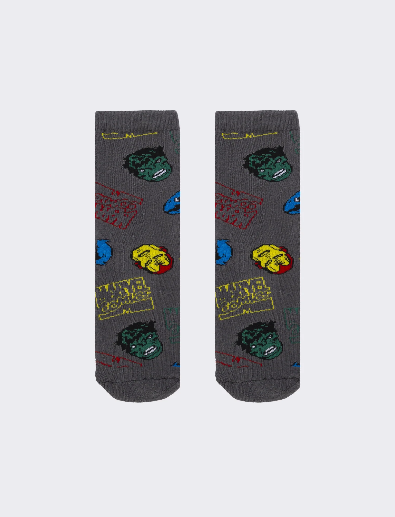 Calzino antiscivolo varie licenze bambino - Grigio - Image 2