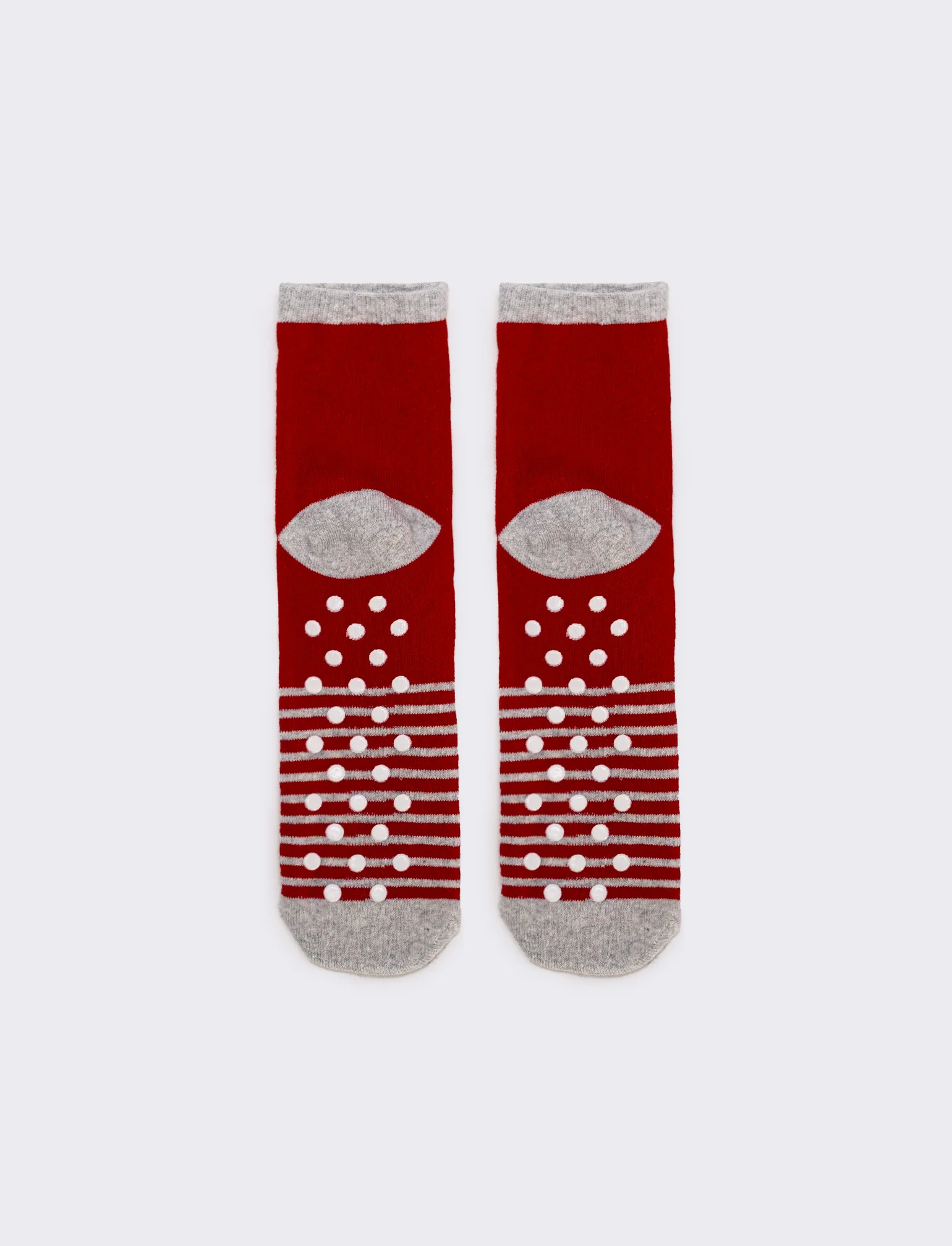 Calzino bambino antiscivolo vari soggetti natale - Rosso - Image 2