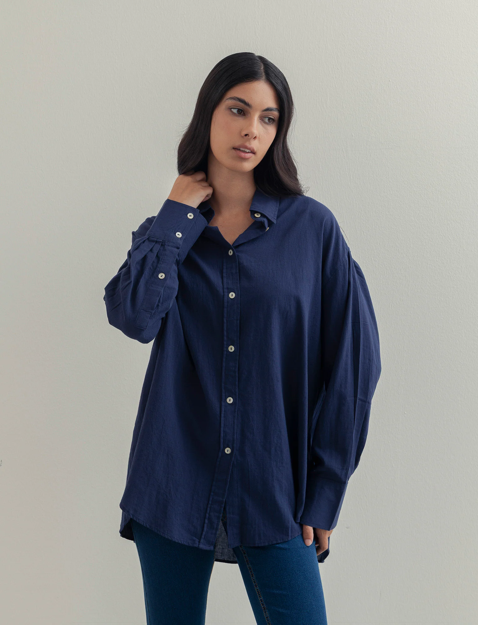 CAMCIA OVER - Blu - Image 3