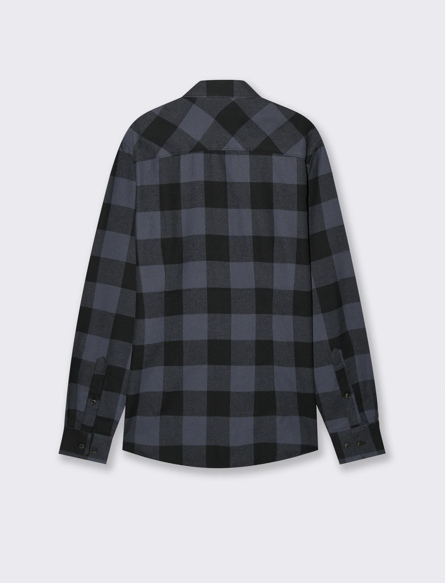 CAMICIA A QUADRI IN FLANELLA - Avion - Image 2